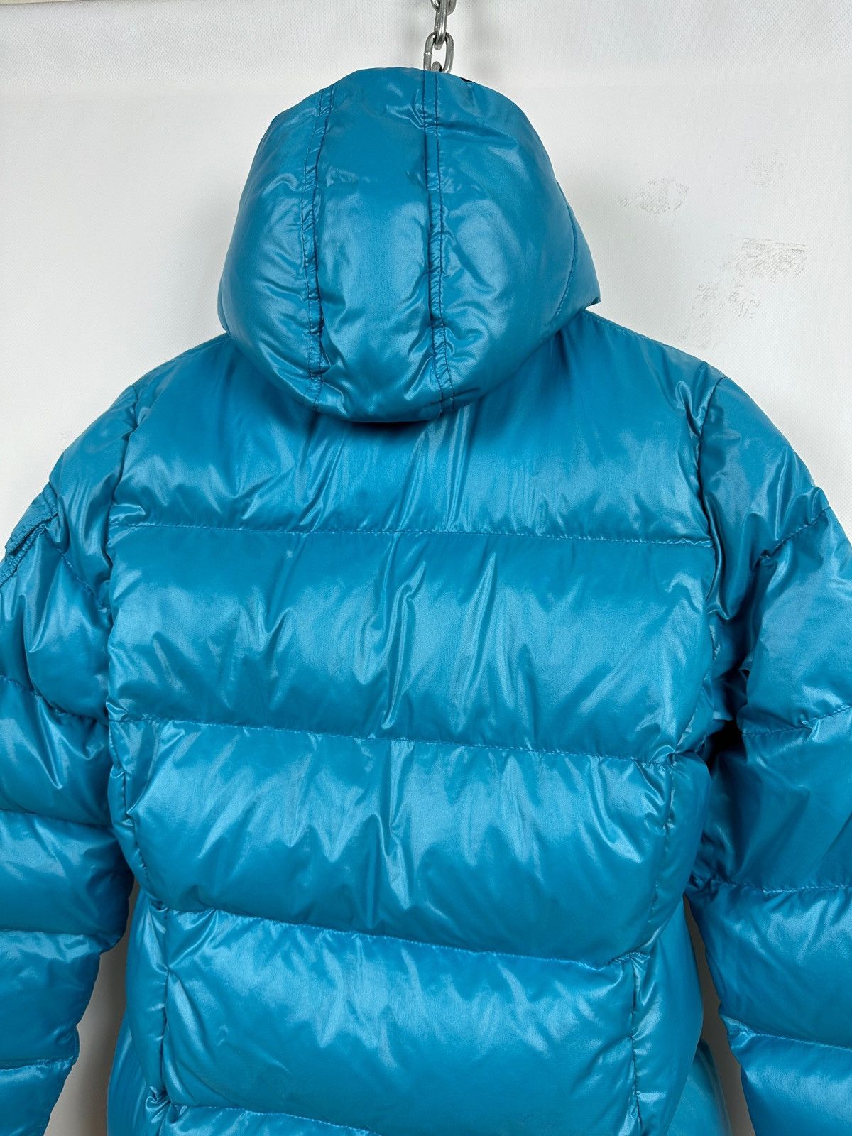 Moncler Moncler Badia Blue Hoodie Down Puffer Jacket Size M / US 6-8 / IT 42-44 - 17 Thumbnail