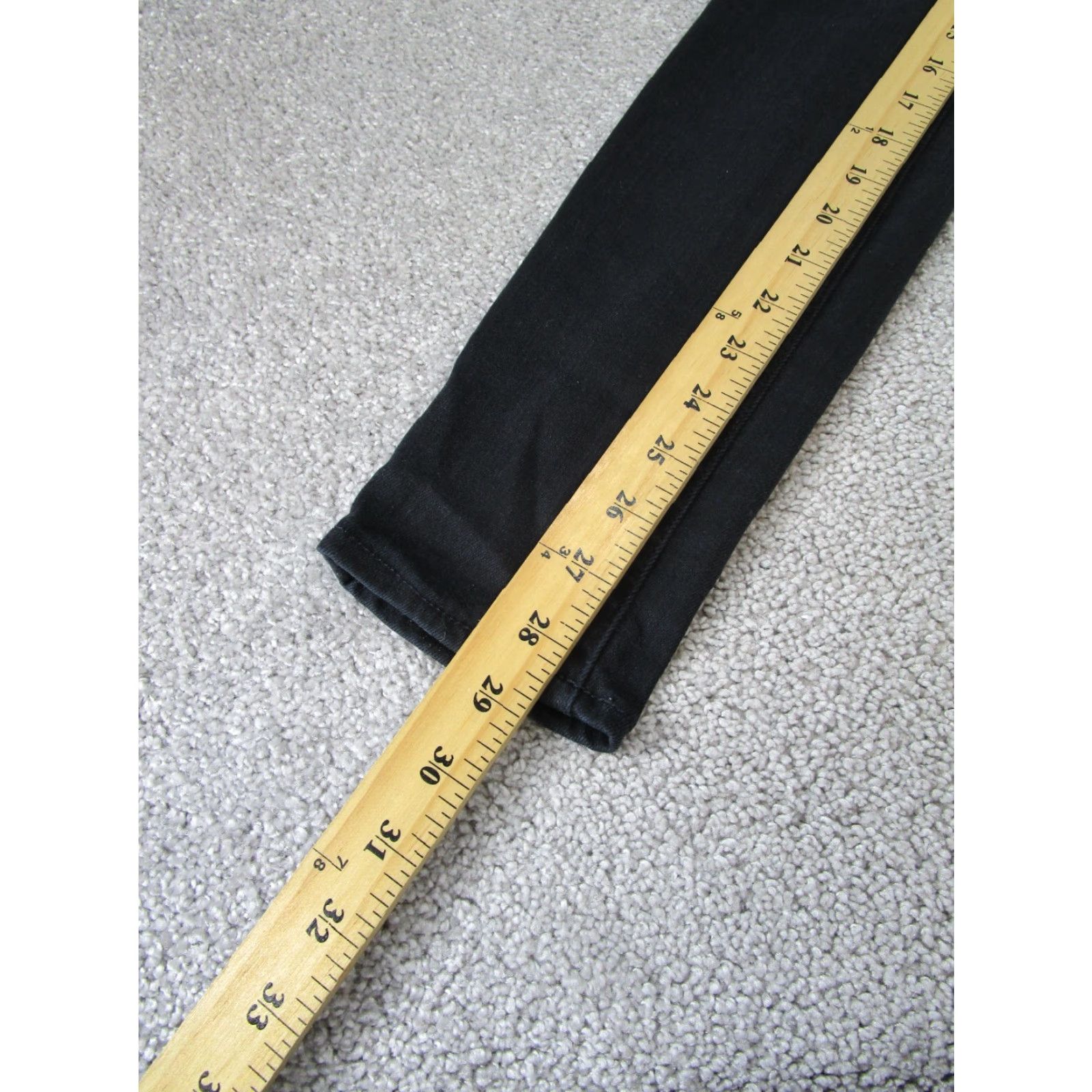 Madewell VINTAGE Madewell Jeans Womens 24 Skinny Black Denim Mid Rise 90s Pants Womens Size 42" / US 20 - 4 Thumbnail