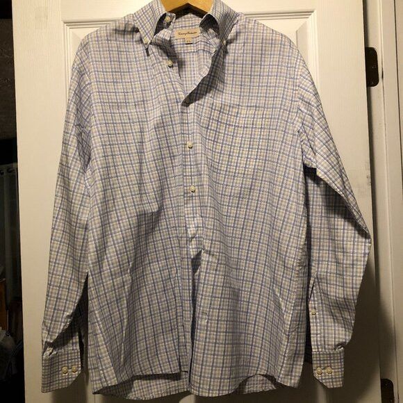 Tommy Bahama tommy Bahama men's cotton casual shirt size: 16.5/34-35 Size US L / EU 52-54 / 3 - 1 Thumbnail