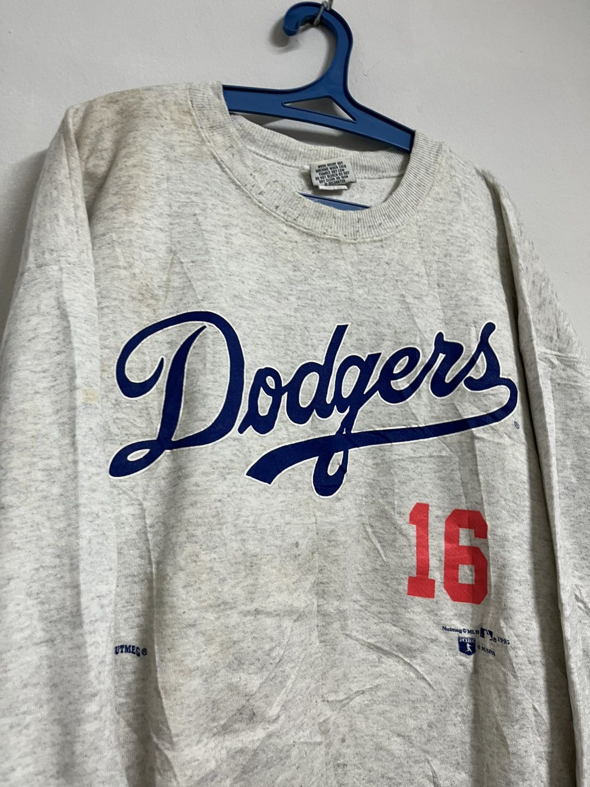 MLB 💥Offer Me💥 Dodgers No 16 Nomo Oversized Size US L / EU 52-54 / 3 - 2 Thumbnail