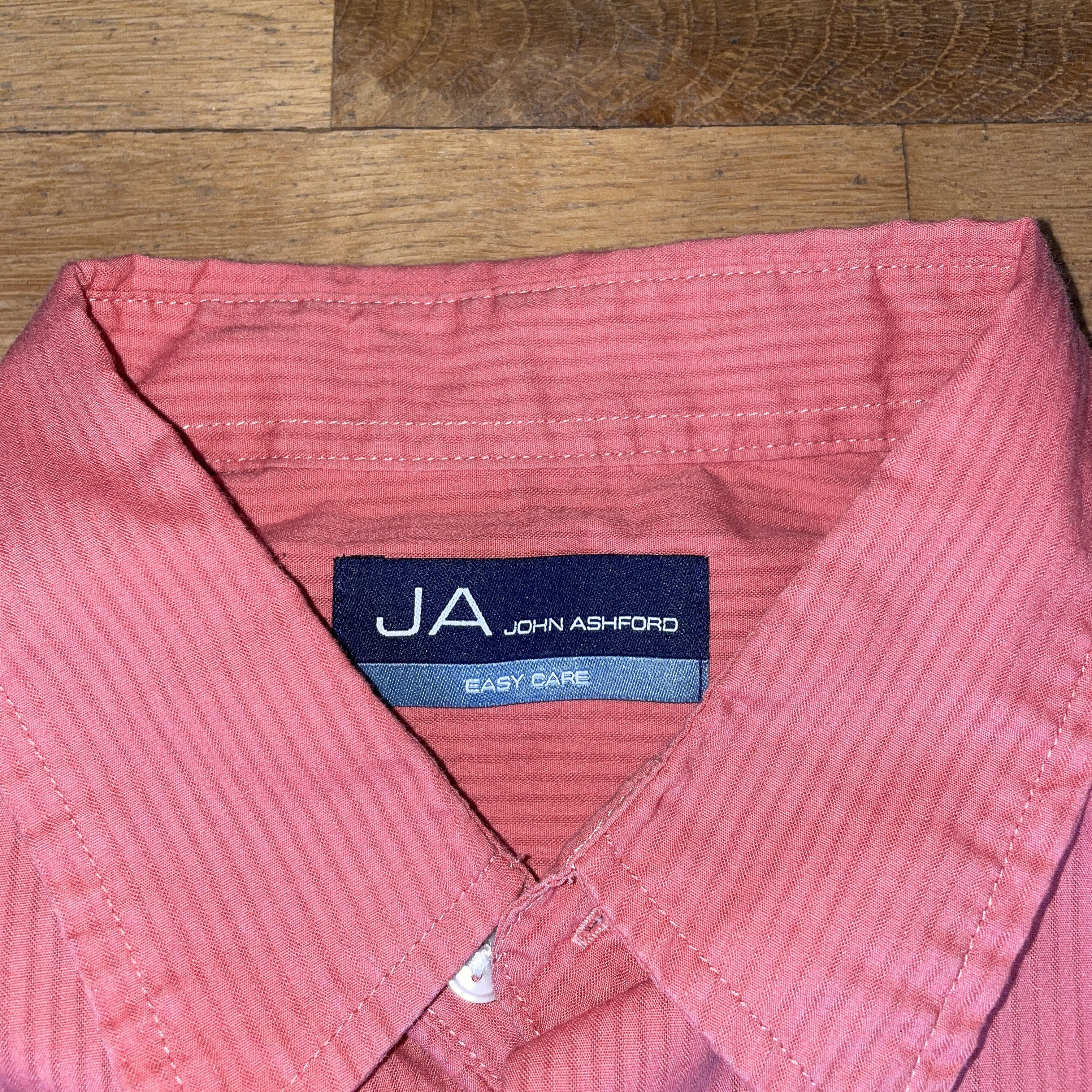 Designer × John Ashford John Ashford Men's Fashionable Easy Care Shirt Size M Size US M / EU 48-50 / 2 - 2 Thumbnail