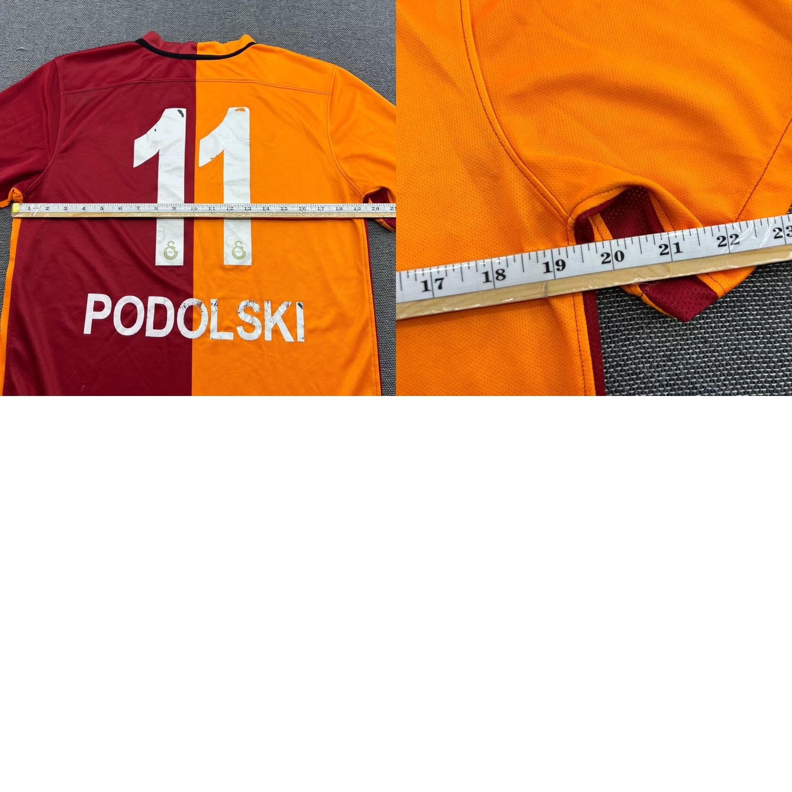 Nike Nike Galatasaray 2015 2016 Home Mens Medium #11 Football Jersey T-Shirt Multicolor Adult Regular Short Sleeve Nike Shirt Size US M / EU 48-50 / 2 - 10 Thumbnail