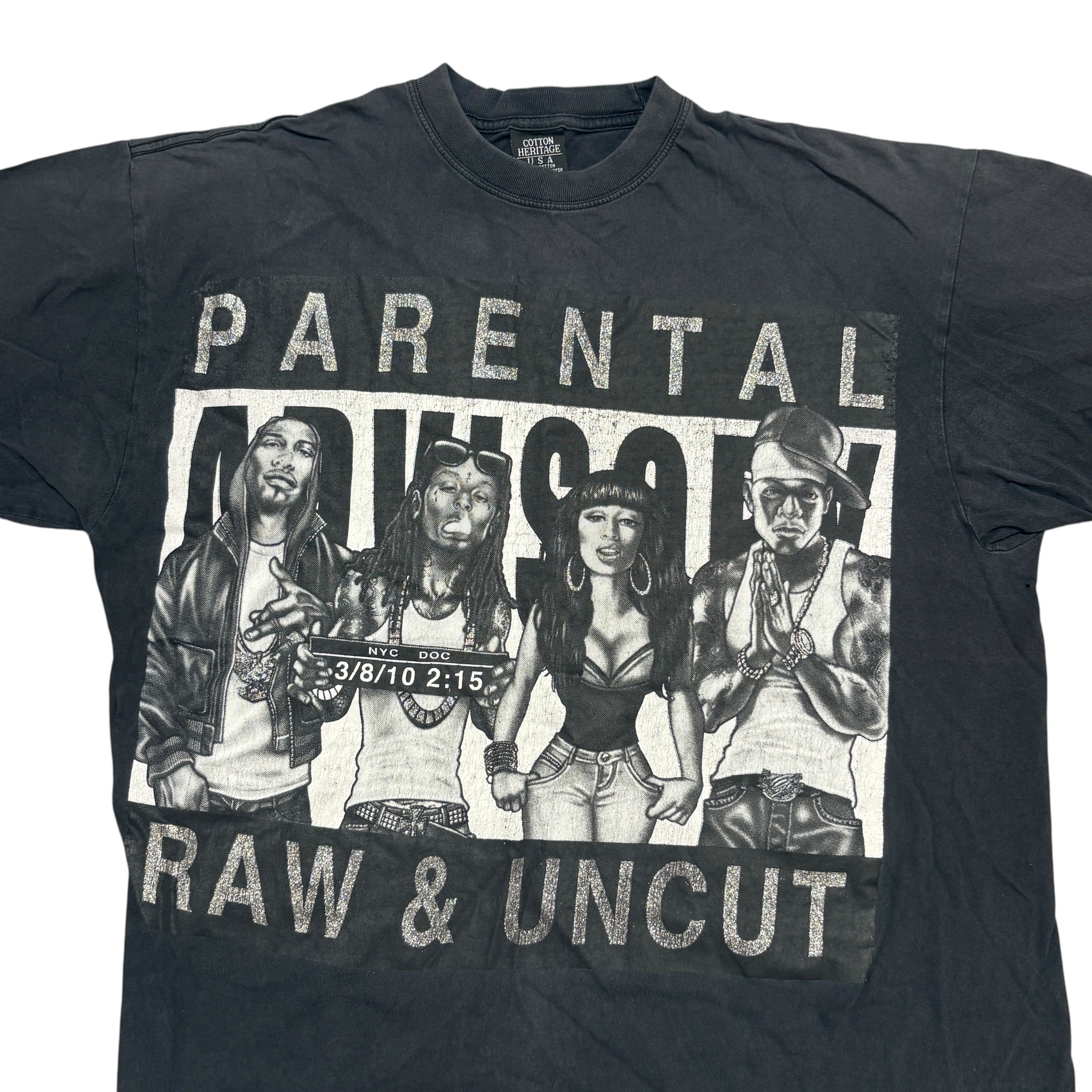 Rap Tees Vintage Rap Tee Lil Wayne Lil Kim 50 Cent Hip Hop Band Tee Size US XXL / EU 58 / 5 - 2 Thumbnail
