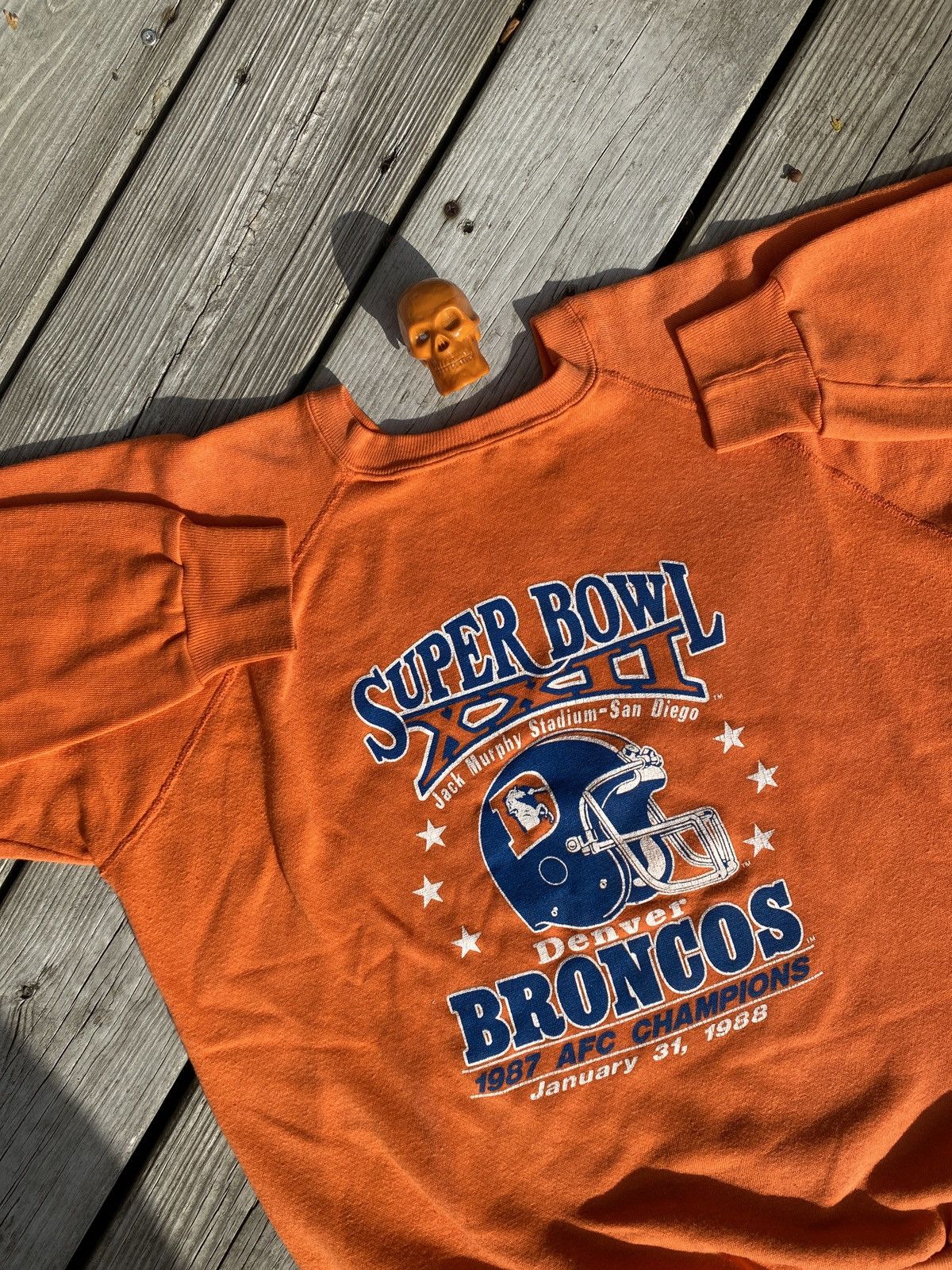 Vintage 1988 Denver Broncos super bowl sweatshirt L Size US L / EU 52-54 / 3 - 2 Thumbnail