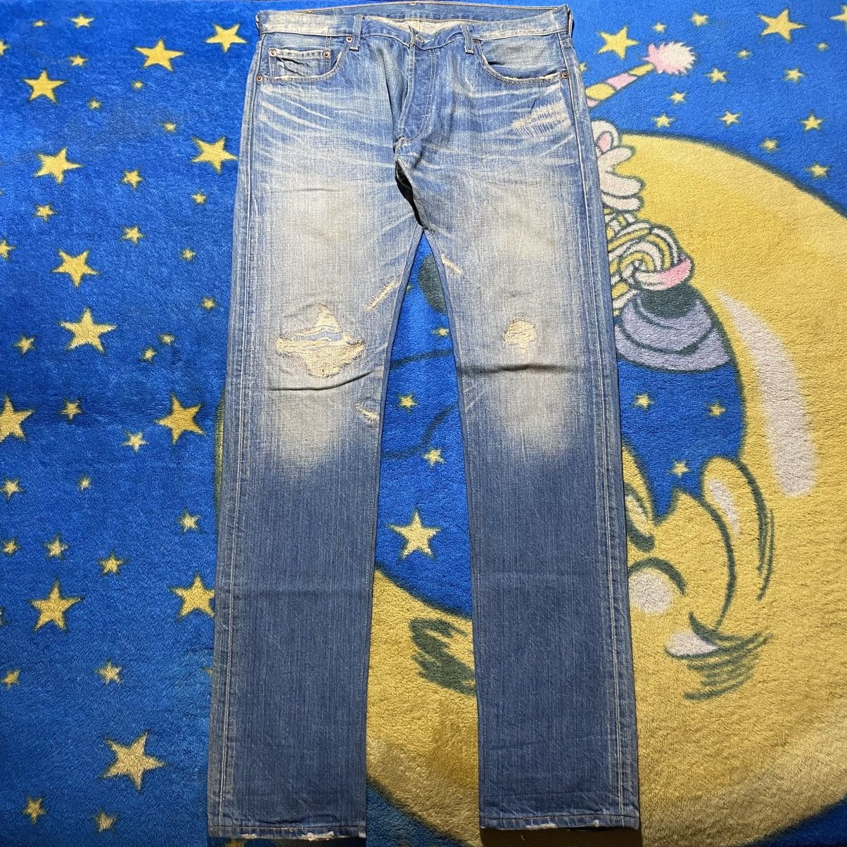 Levi's Vintage Levi’s 501 Distressed Ripped Jeans Size US 36 / EU 52 - 1 Thumbnail