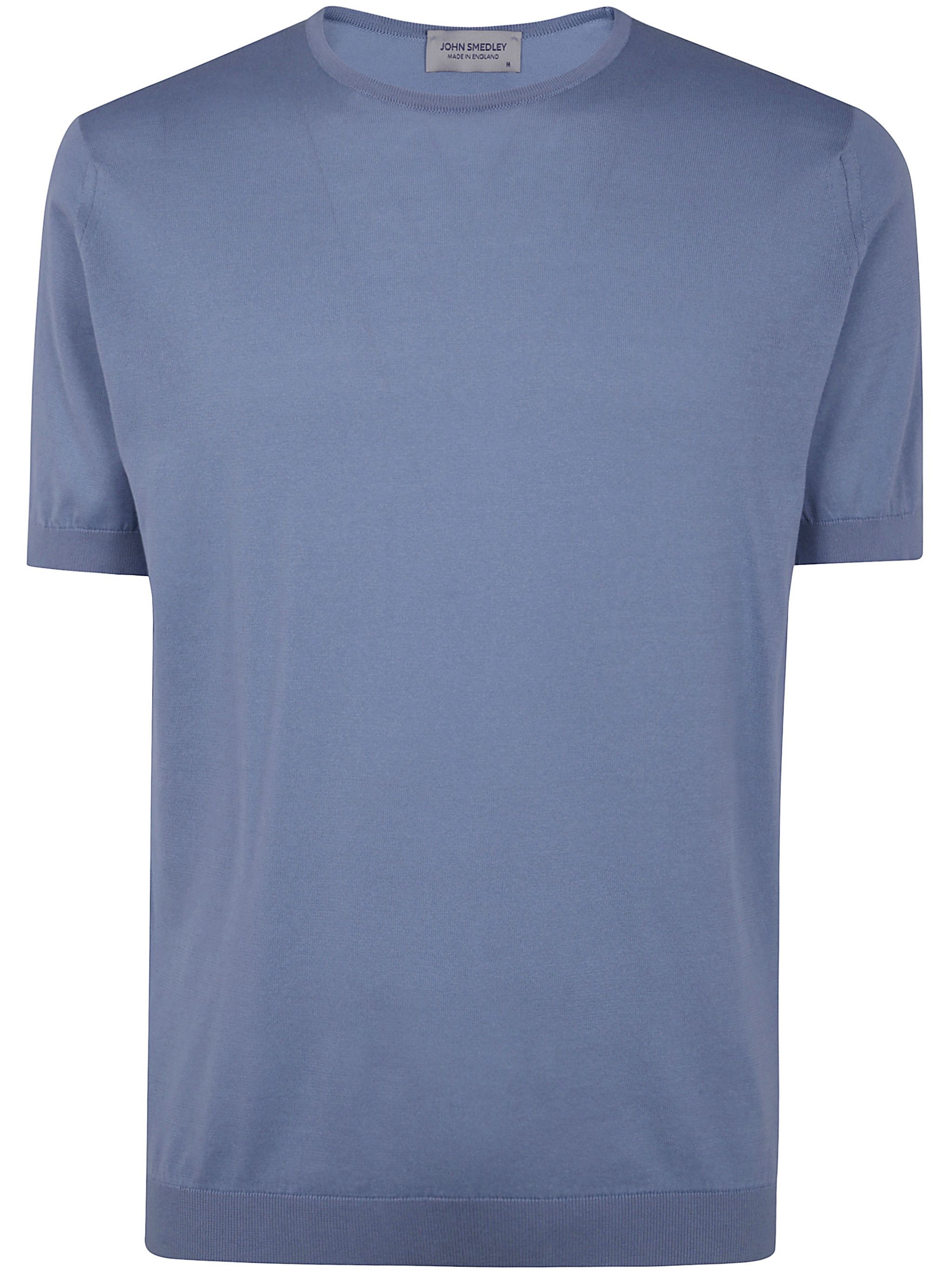 トップス JOHN SMEDLEY BARBLY STRIPED T-SHIRT M John Smedley