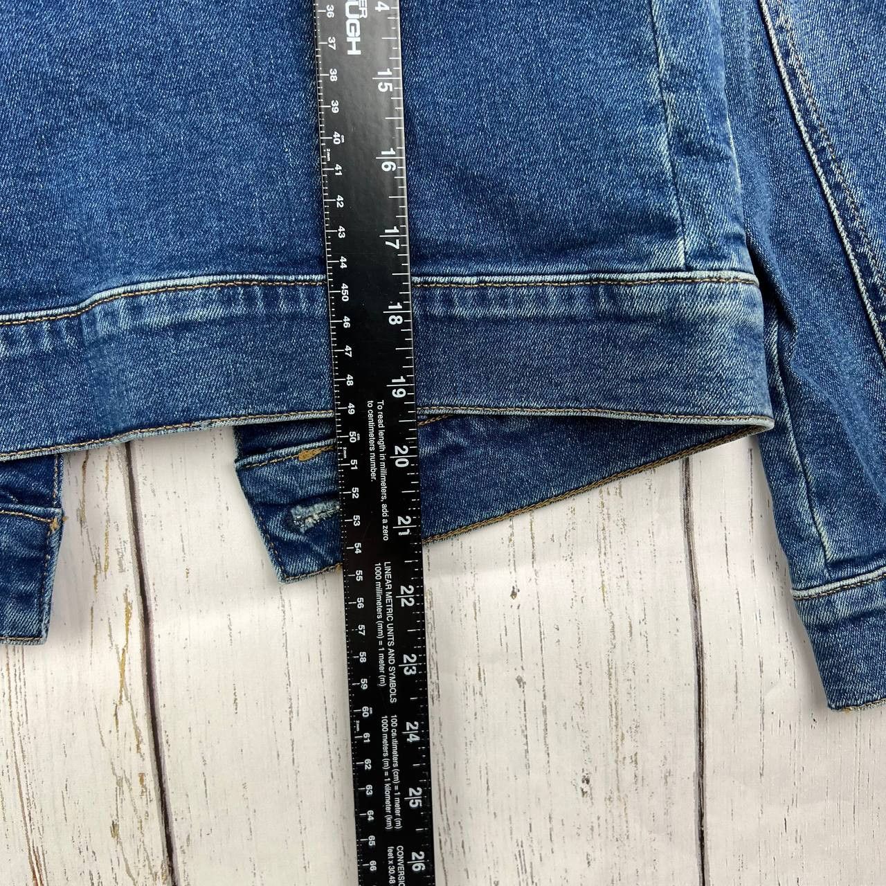 Mavi Mavi Small Cropped Fit Stretchable Denim Jeans Jacket Women Size S / US 4 / IT 40 - 6 Thumbnail
