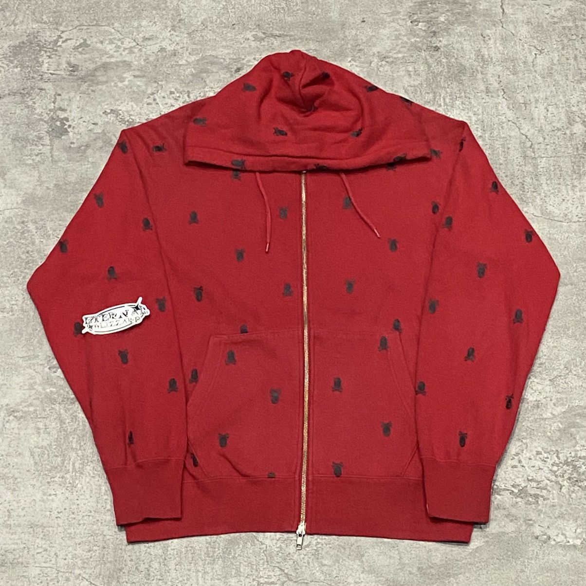 Bape Bape Pirate Monogram Hoodie Size US L / EU 52-54 / 3 - 1 Thumbnail