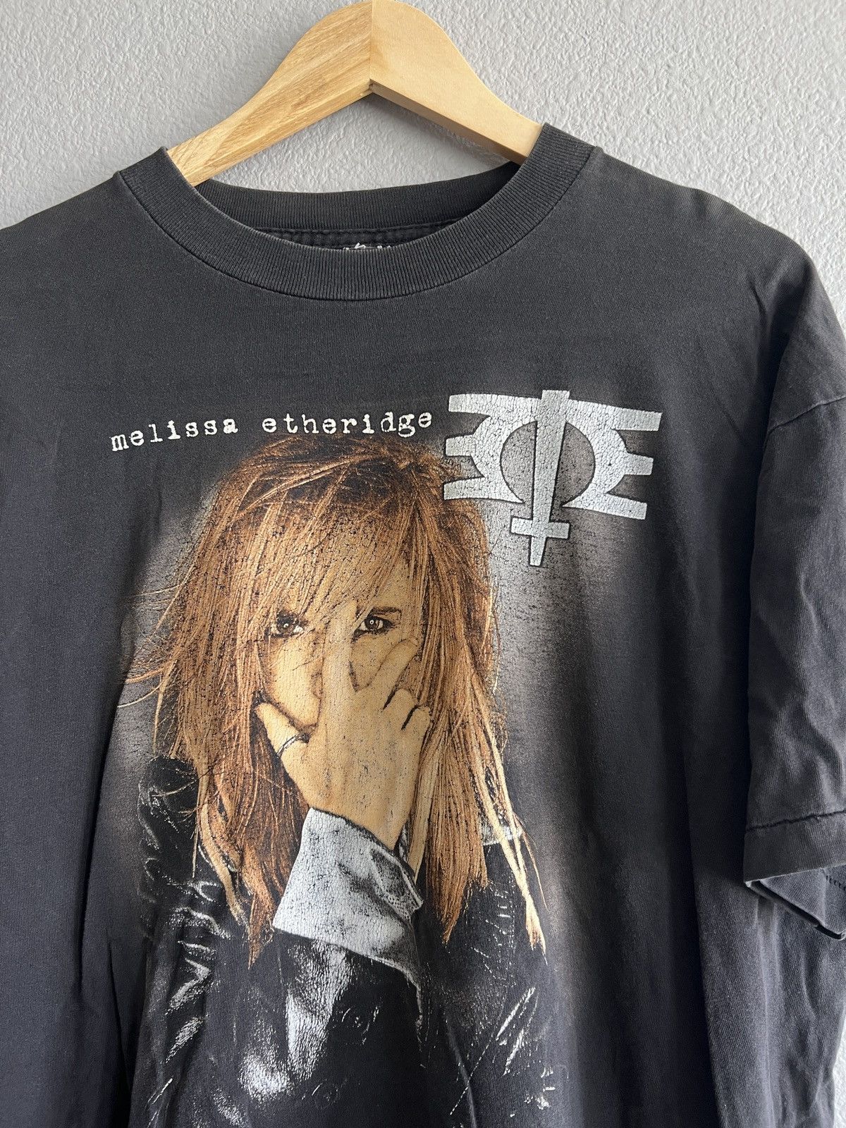 Band Tees × Vintage Vintage 1996 Band Tee Faded Melissa Etheridge Size US XL / EU 56 / 4 - 2 Thumbnail