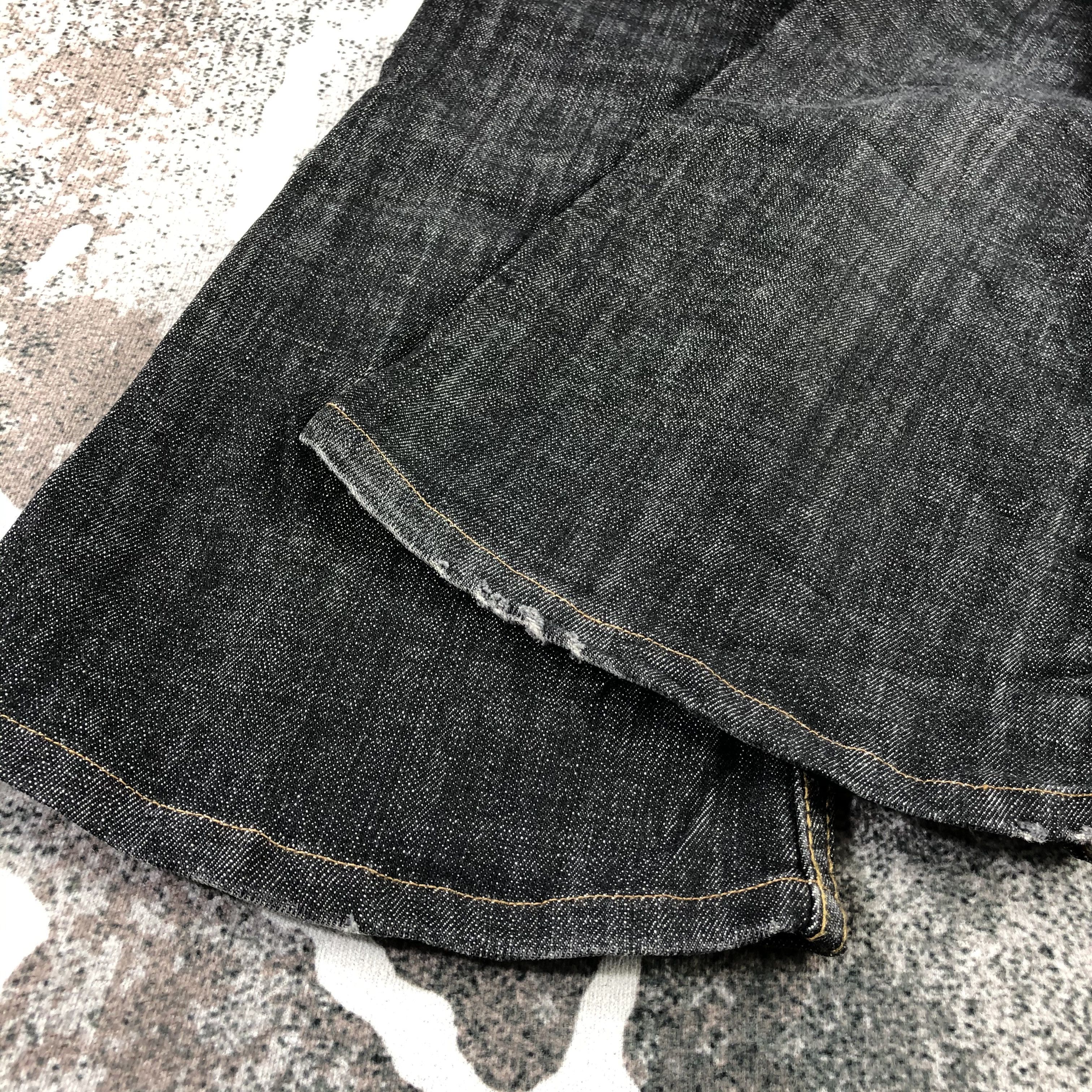 Japanese Brand Japanese Brand Nuve Jeans Black Flare Denim KJ1277 Size 27" / US 4 / IT 40 - 6 Thumbnail
