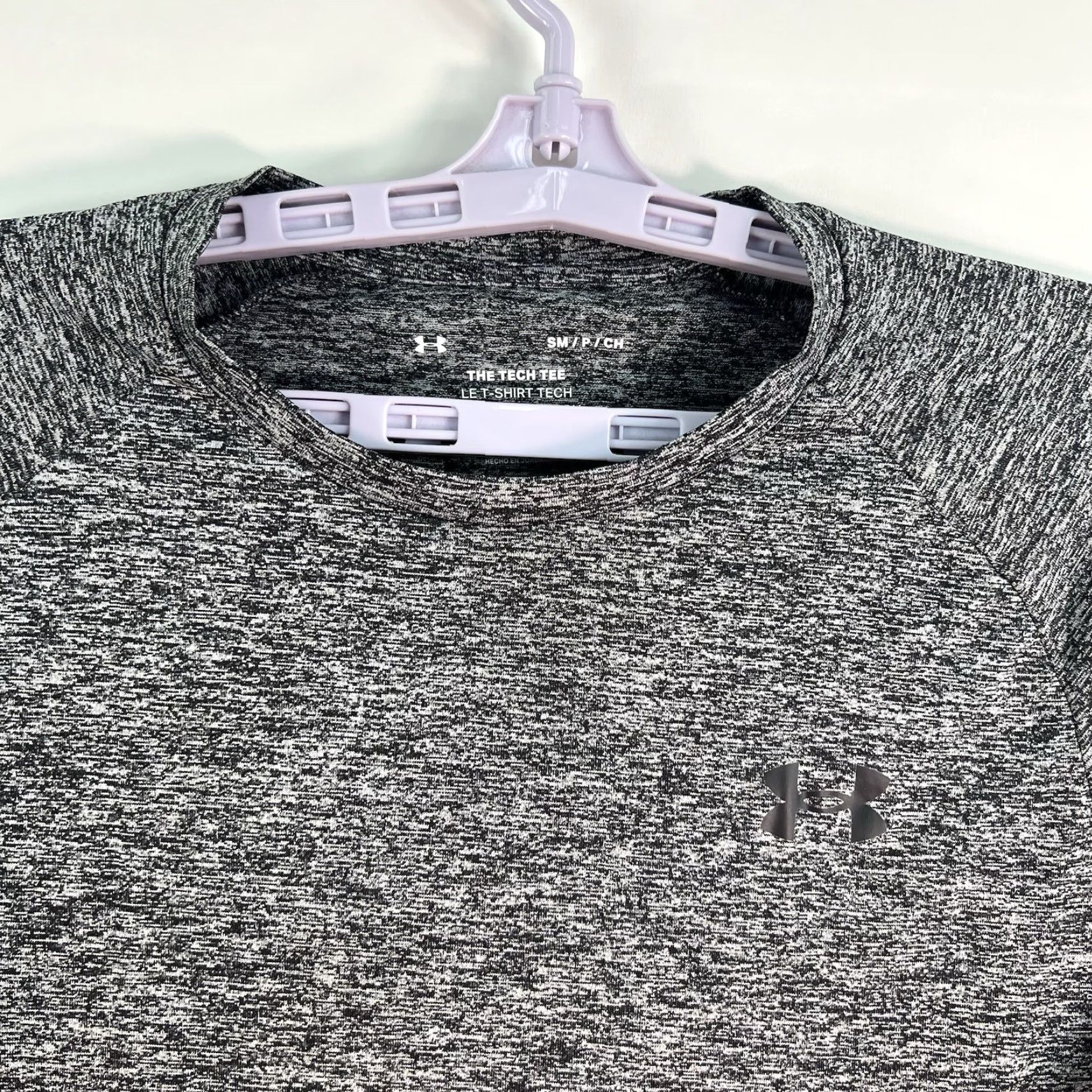 Under Armour Under Armour The Tech T Shirt Heather Grey Size S Men’s Loose Fit Short Sleeve Shirt Size US S / EU 44-46 / 1 - 3 Thumbnail