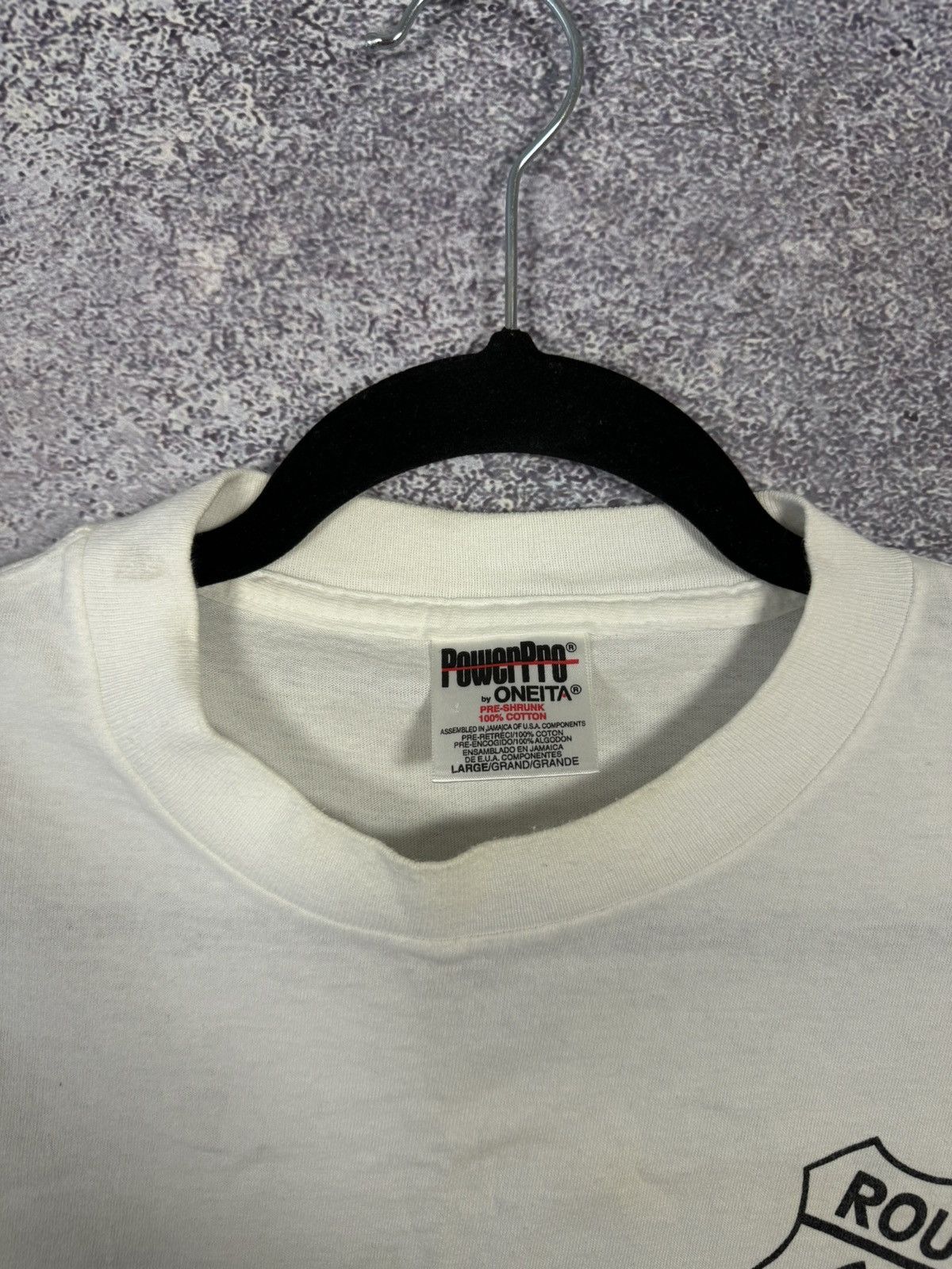 Route 66 × Vintage Vintage Single Stitch Route 66 Souvenir T-Shirt Made in USA Size US L / EU 52-54 / 3 - 8 Thumbnail