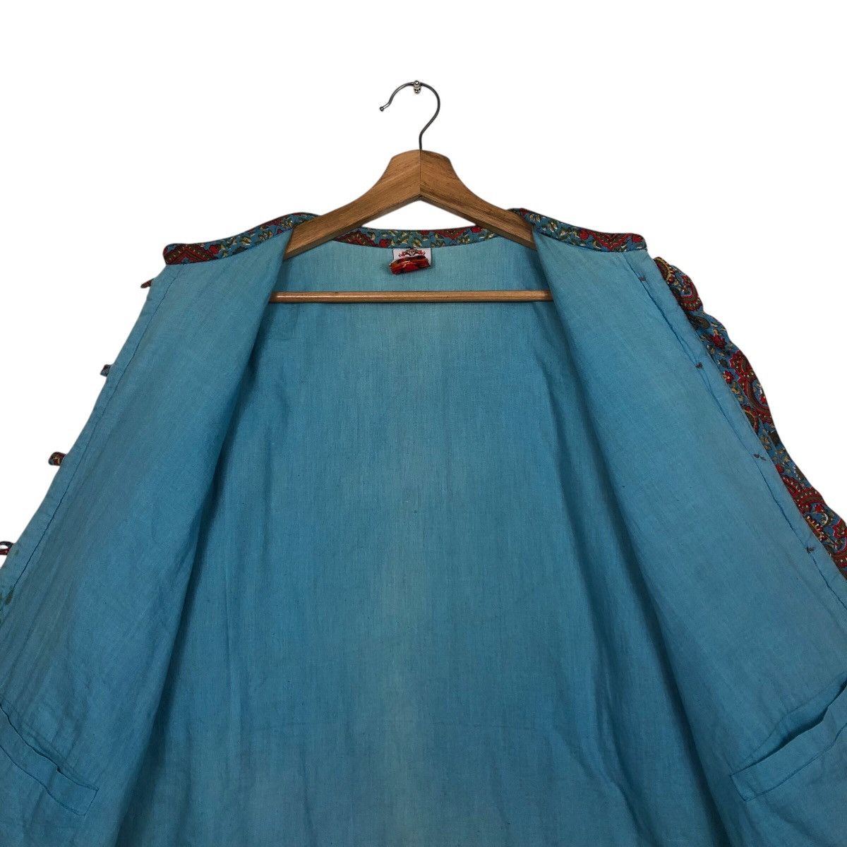 Japanese Brand 📌Cropped Chore Jacket Jagannath Native Design Issey Miyake Size US M / EU 48-50 / 2 - 15 Thumbnail