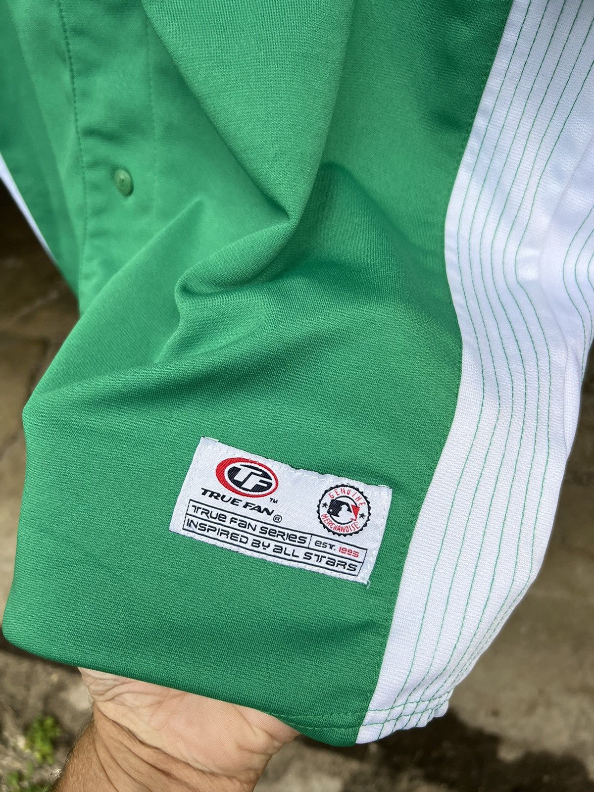 MLB Minnesota Twins Game Green Jersey St Patricks Day Size US XL / EU 56 / 4 - 4 Thumbnail