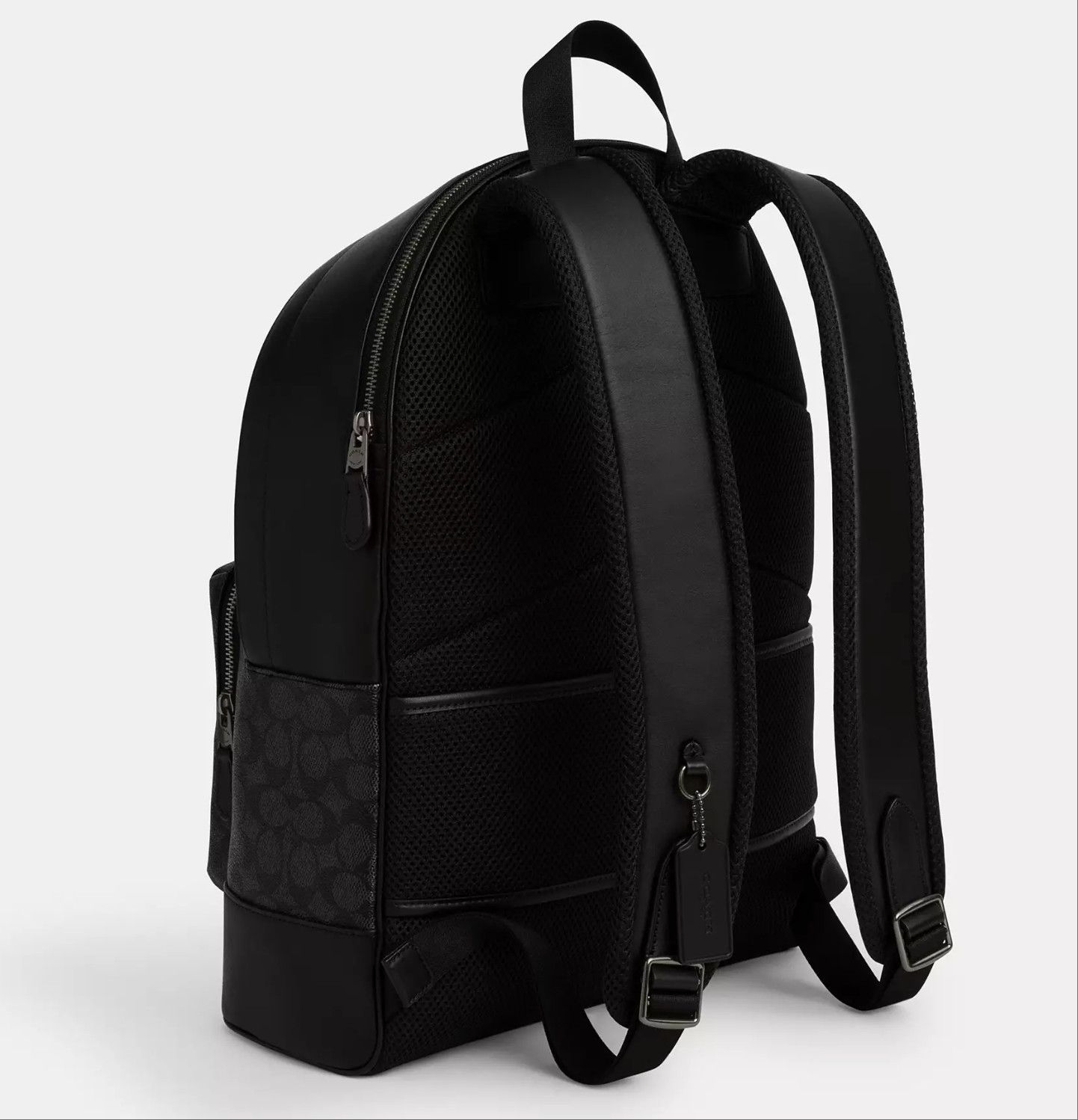 Coach West Backpack In Signature Canvas With Varsity Stripe CV922 Size ONE SIZE - 8 Thumbnail