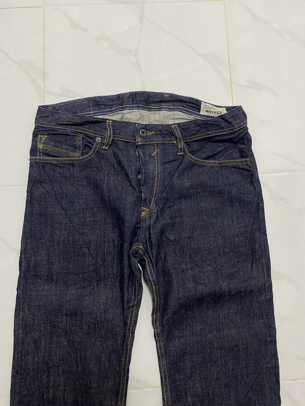 Diesel Diesel Regural Straight Denim Jeans Size US 34 / EU 50 - 4 Thumbnail