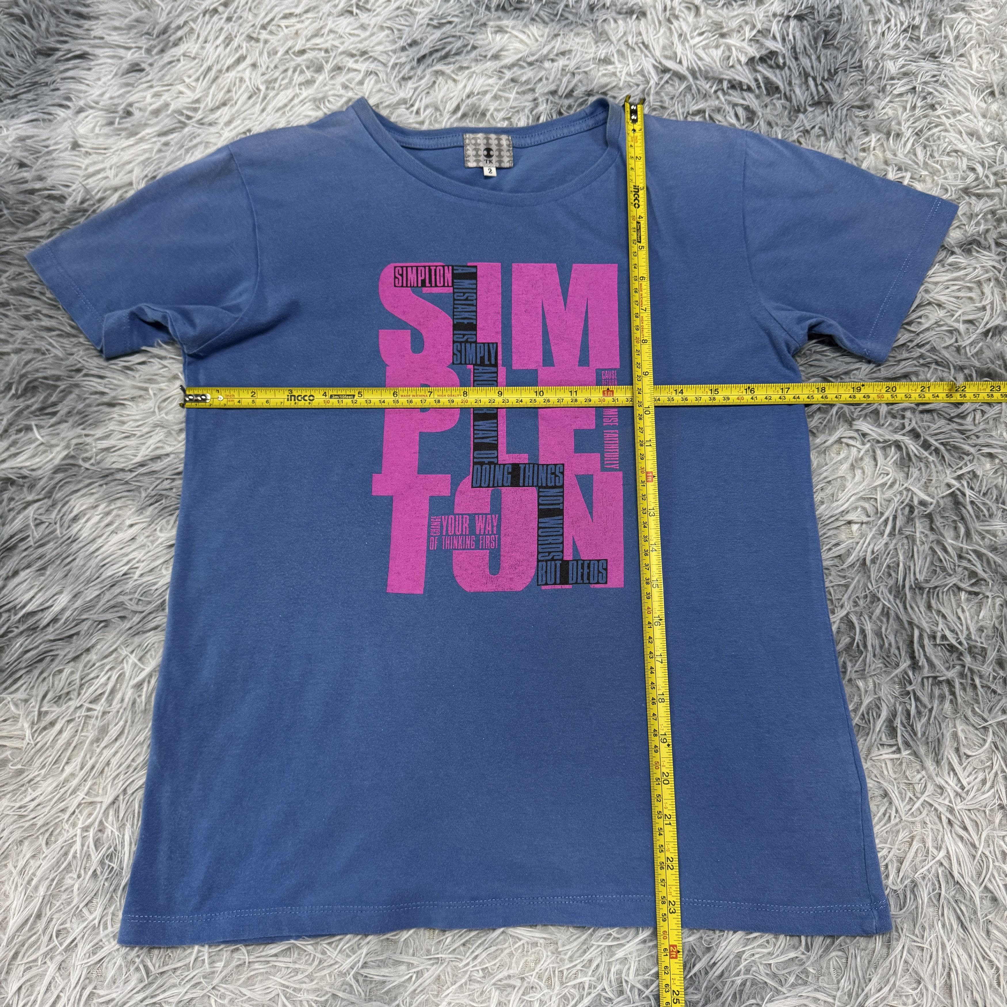 Takeo Kikuchi Japanese Brand Takeo Kikuchi Simplton Tshirt Size US S / EU 44-46 / 1 - 5 Thumbnail