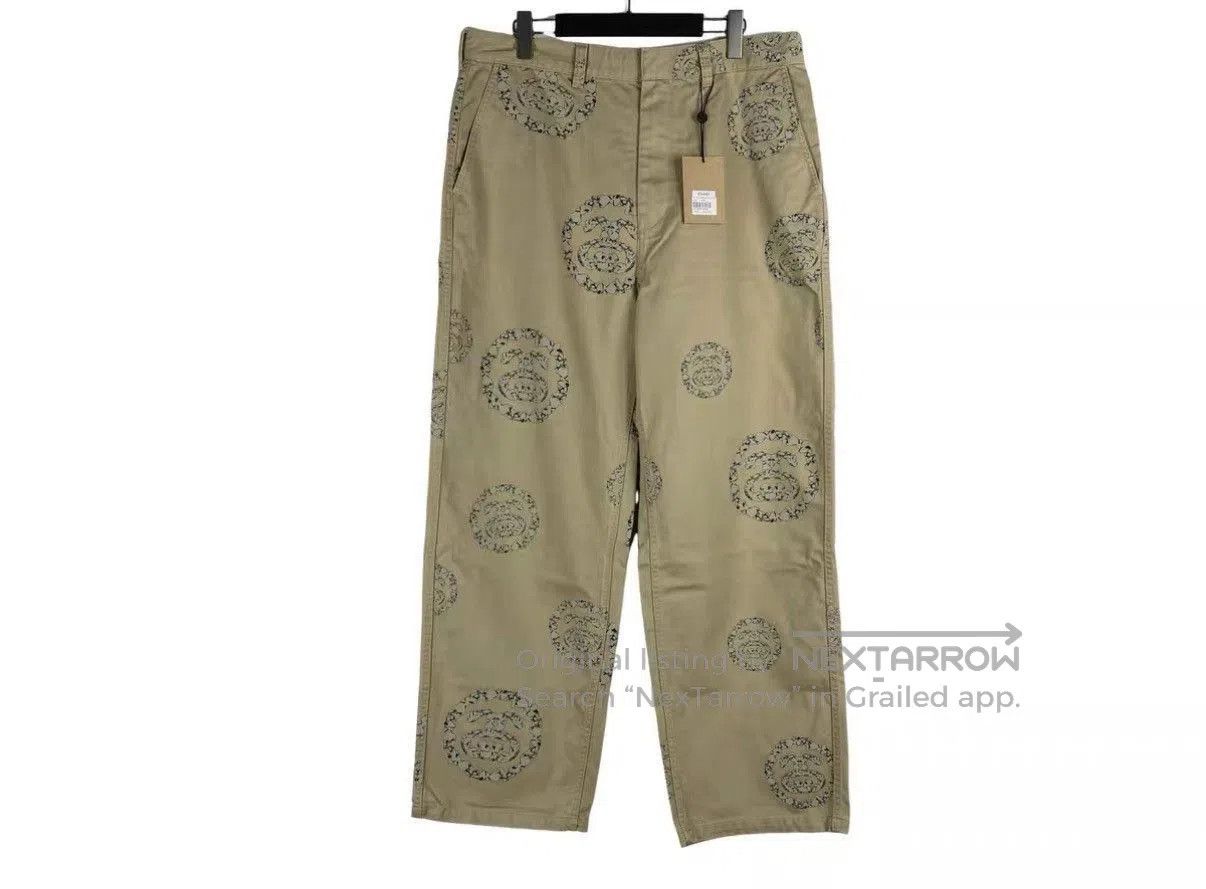 Stussy Beige Patterned Casual Pants Size 34. Size US 34 / EU 50 - 1 Thumbnail