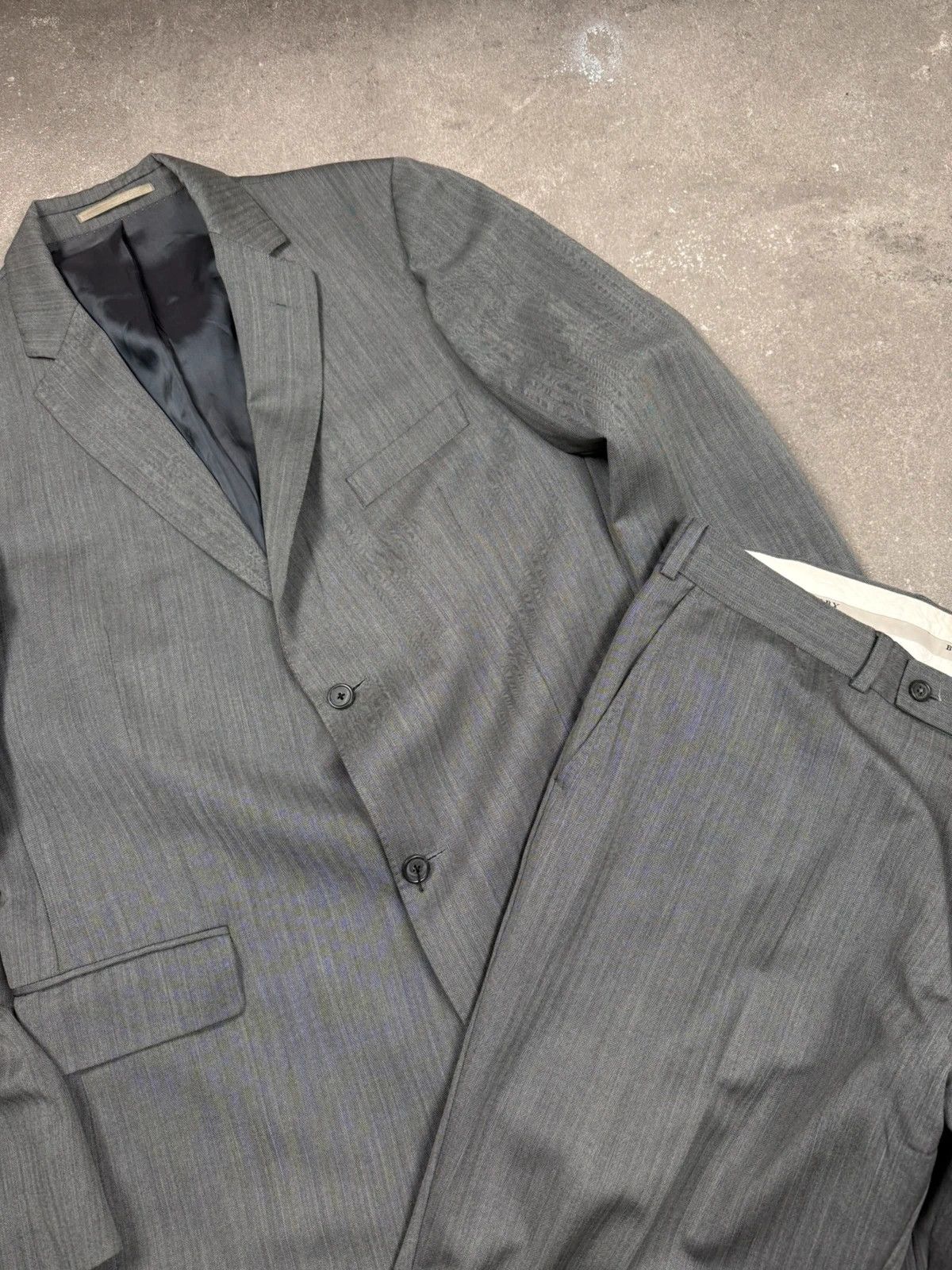 Burberry Burberry suit costumes pantalon blazer old money luxury Size 54R - 4 Thumbnail