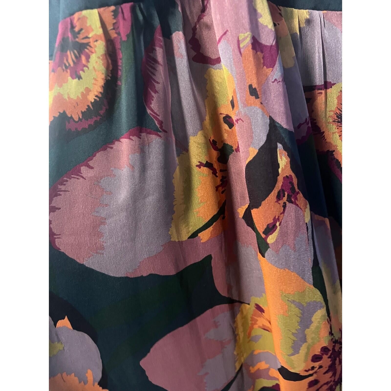 Other The Limited Floral Halter Dress Womens 12 Multicolor NEW Size XL / US 12-14 / IT 48-50 - 7 Thumbnail