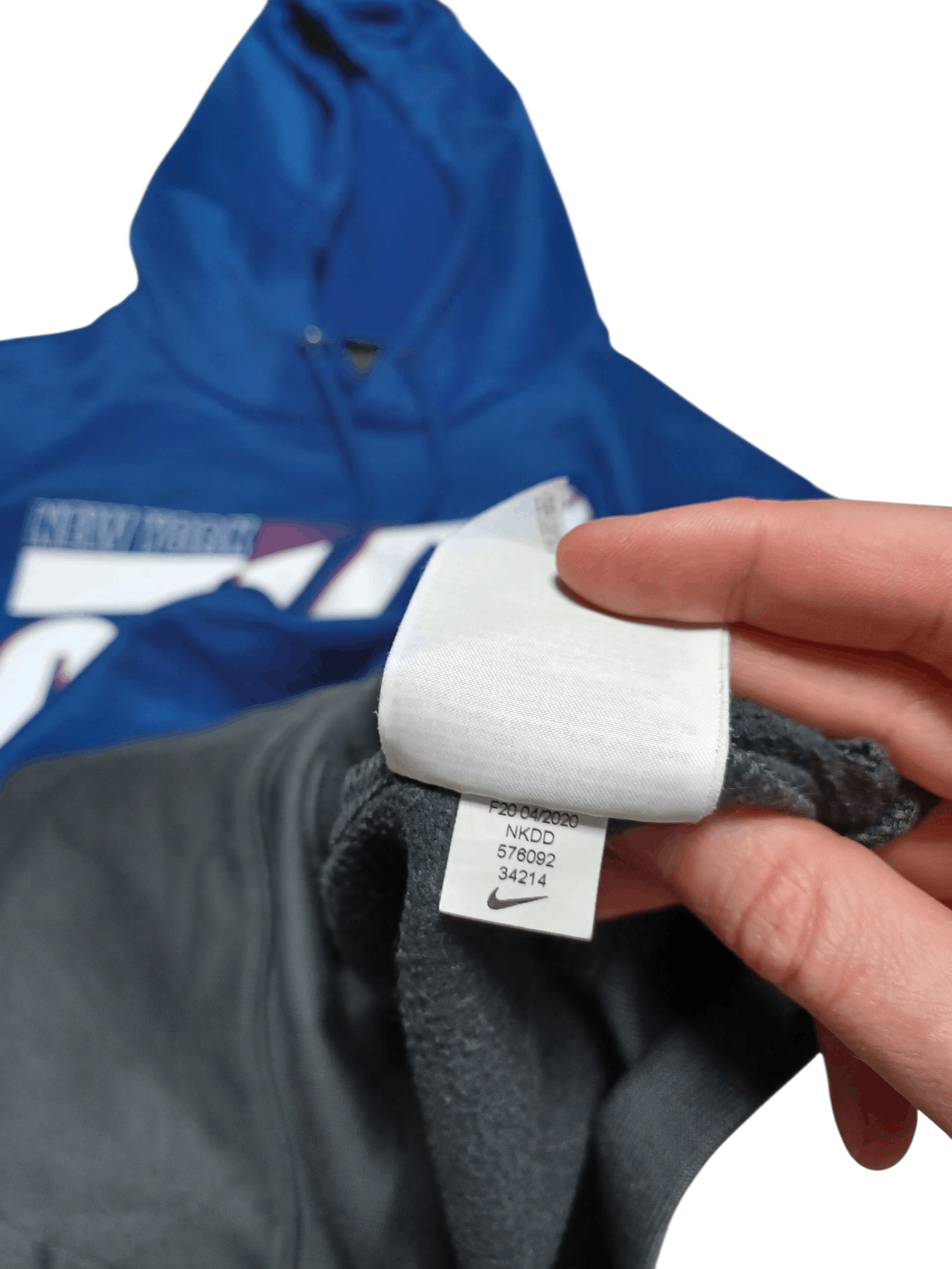 Nike NEW YORK GIANTS NIKE X NFL OFFICIAL HOODIE Size US M / EU 48-50 / 2 - 6 Thumbnail