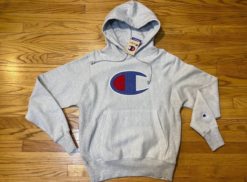 Champion Champion Reverse Weave Gray Hoodie "C" Logo New Sz S new! Size US S / EU 44-46 / 1 - 1 Thumbnail