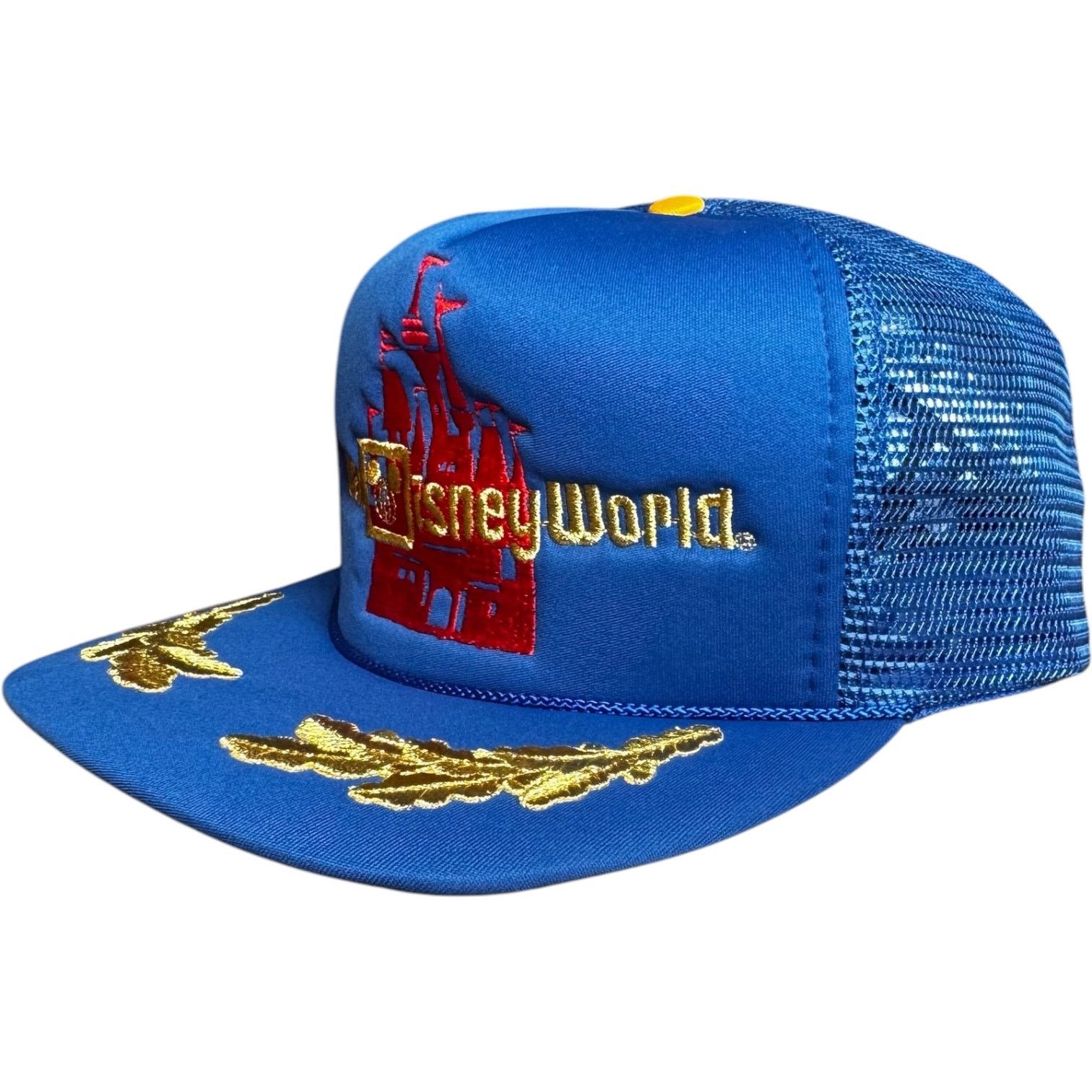 Disney Vintage Walt Disney World Souvenir Trucker Snapback Hat Size ONE SIZE - 3 Thumbnail