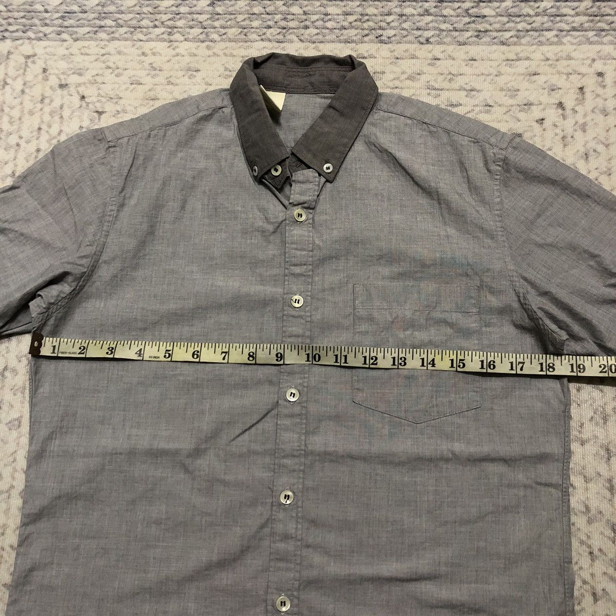 Japanese Brand × N.Hoolywood × Vintage Rare Distressed N. Hollywood Button Up Shirt Size US XS / EU 42 / 0 - 12 Thumbnail