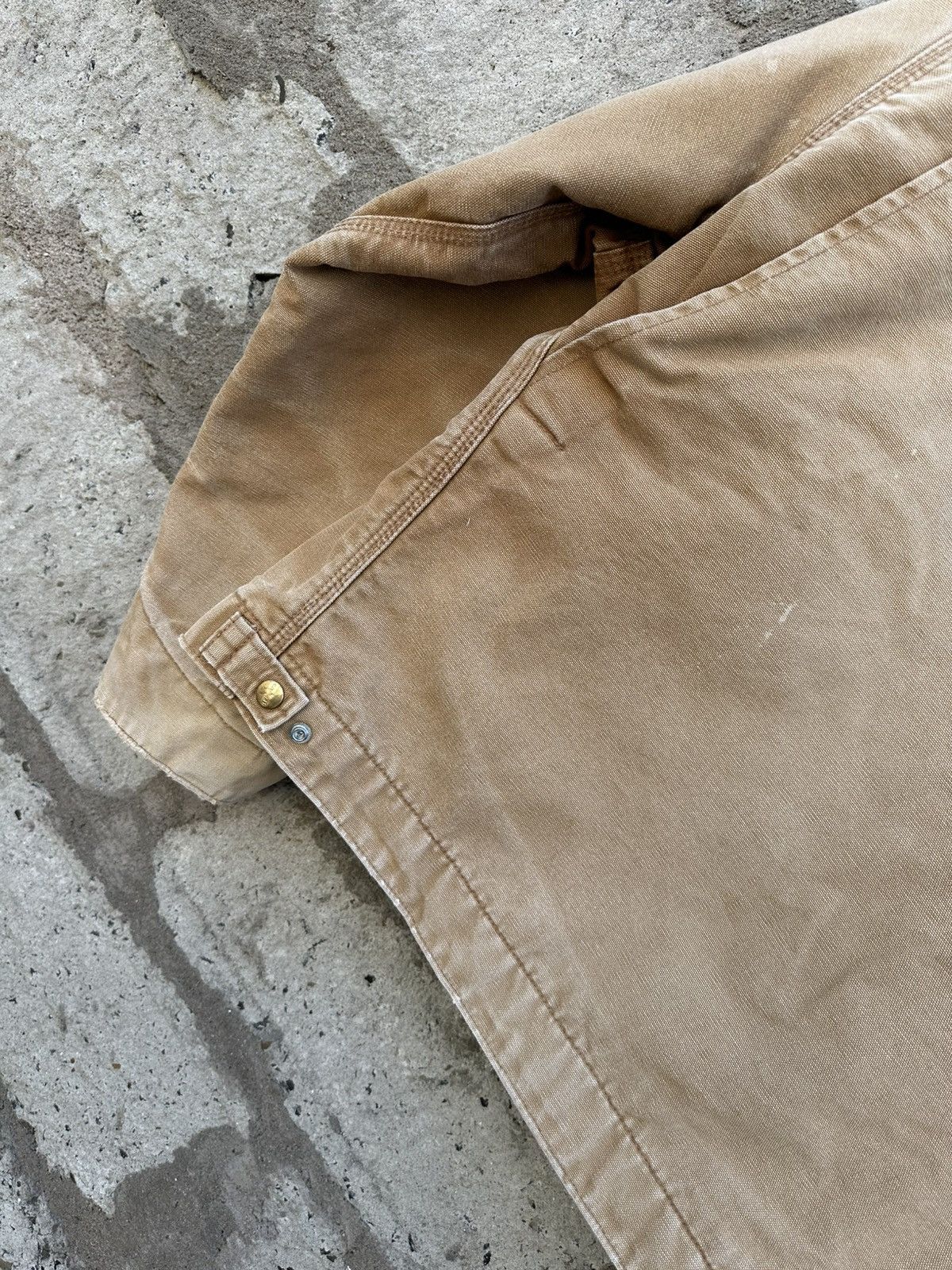 Carhartt × Vintage Vintage 90s Carhartt J001 BRN Detroit Jacket – Made in USA Size US XL / EU 56 / 4 - 10 Thumbnail