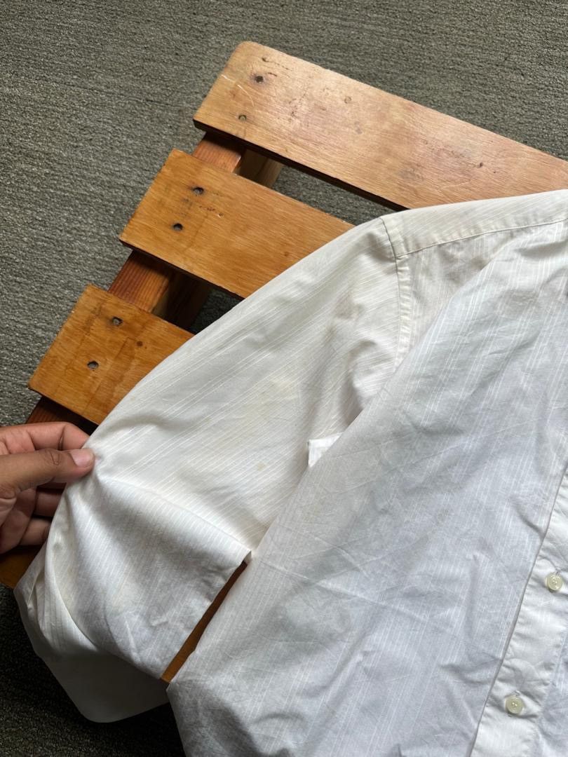 Givenchy GIVENCHY PLAIN WHITE SHIRT Size US L / EU 52-54 / 3 - 3 Thumbnail
