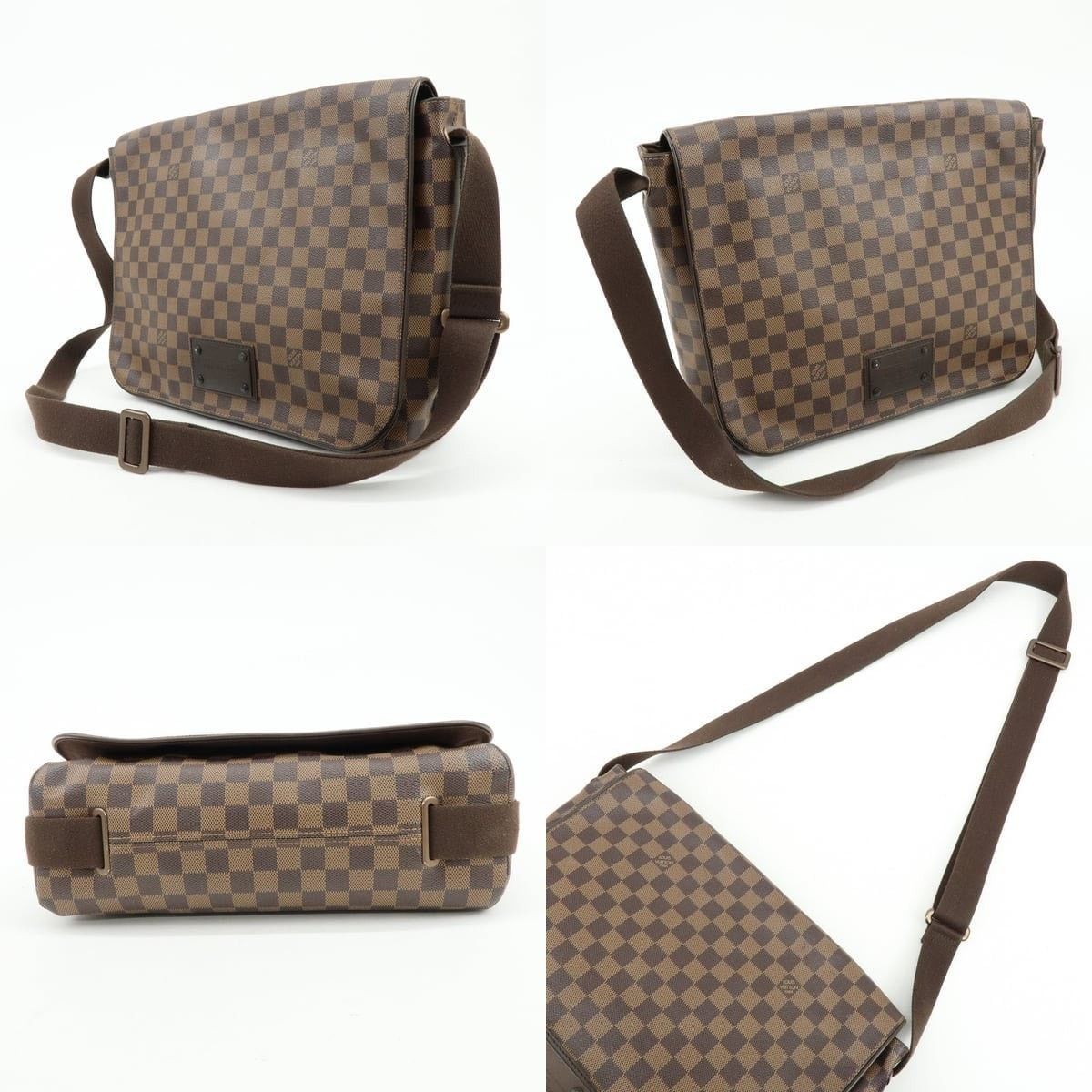 Louis Vuitton Louis Vuitton Damier Ebene Brooklyn Messenger Bag Size ONE SIZE - 3 Thumbnail