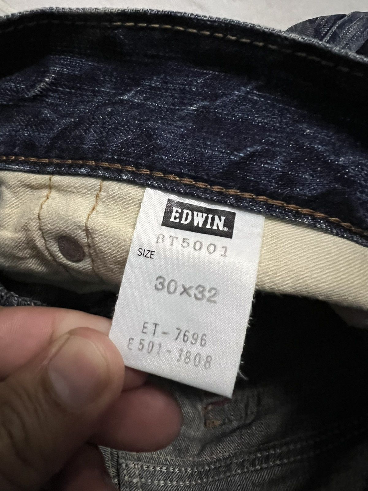 Kapital EDWIN 503 BLUE TRIP MUD WASH BOOTCUT JEANS Size US 32 / EU 48 - 22 Thumbnail