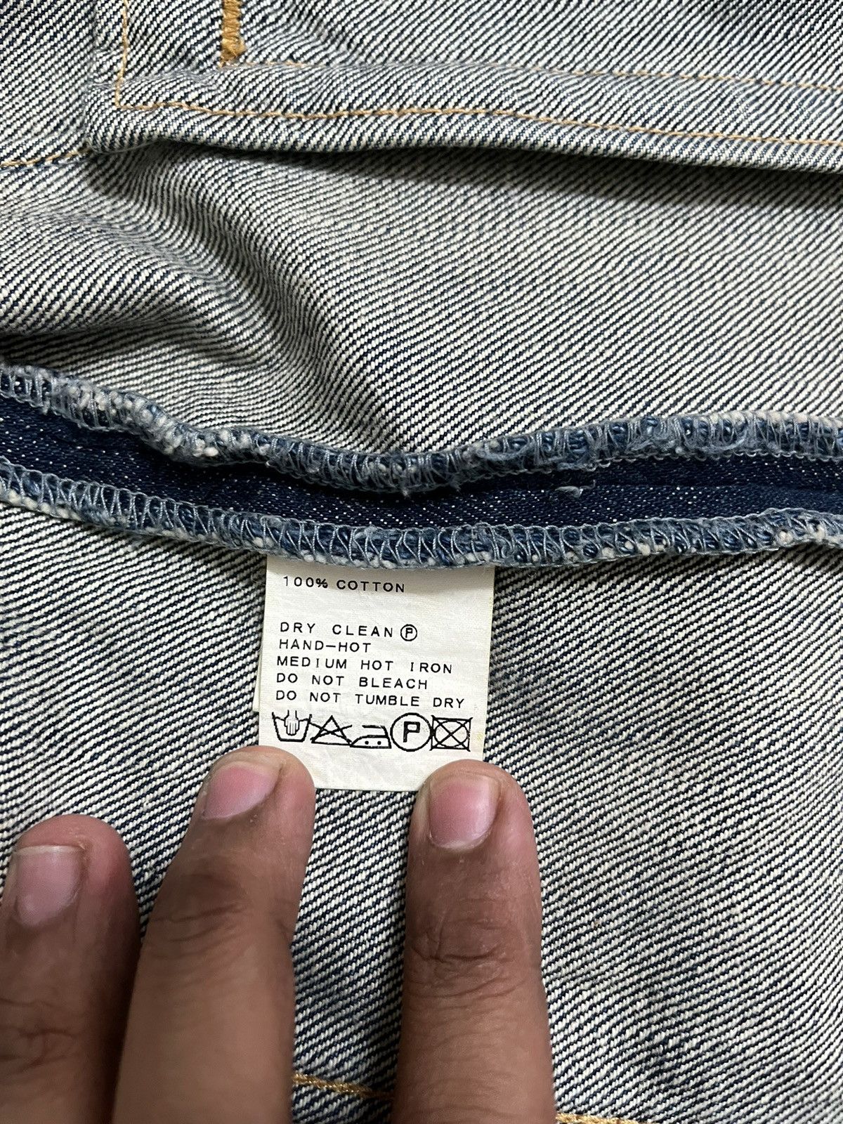 Japanese Brand Vintage Spick and Span Biker Denim Style Jacket Size US S / EU 44-46 / 1 - 8 Thumbnail