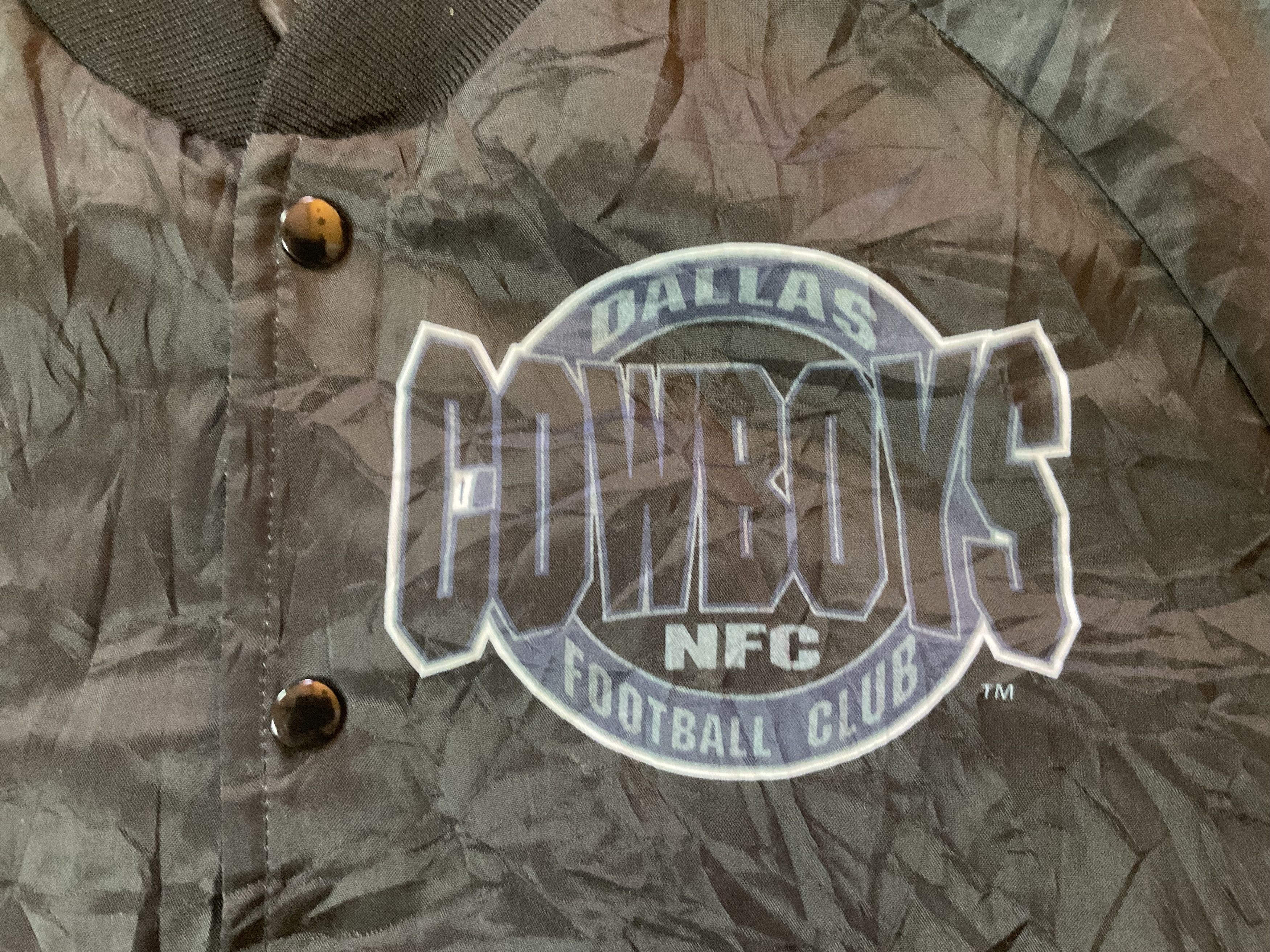 Chalk Line Vintage NFL Dallas Cowboys Fanimation Jacket Lightweight Size US L / EU 52-54 / 3 - 3 Thumbnail