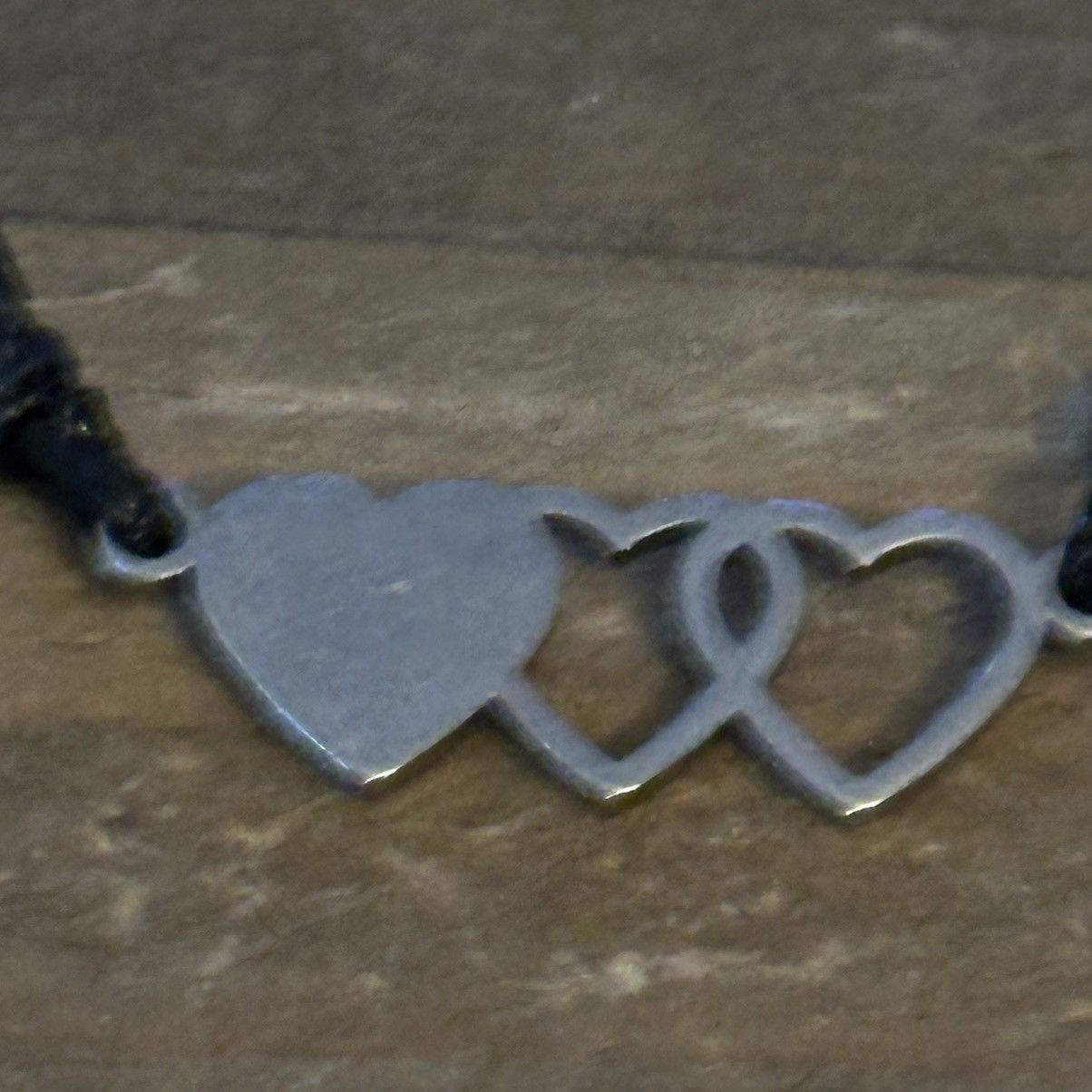 Other Triple heart adjustable cord bracelet Size ONE SIZE - 5 Thumbnail