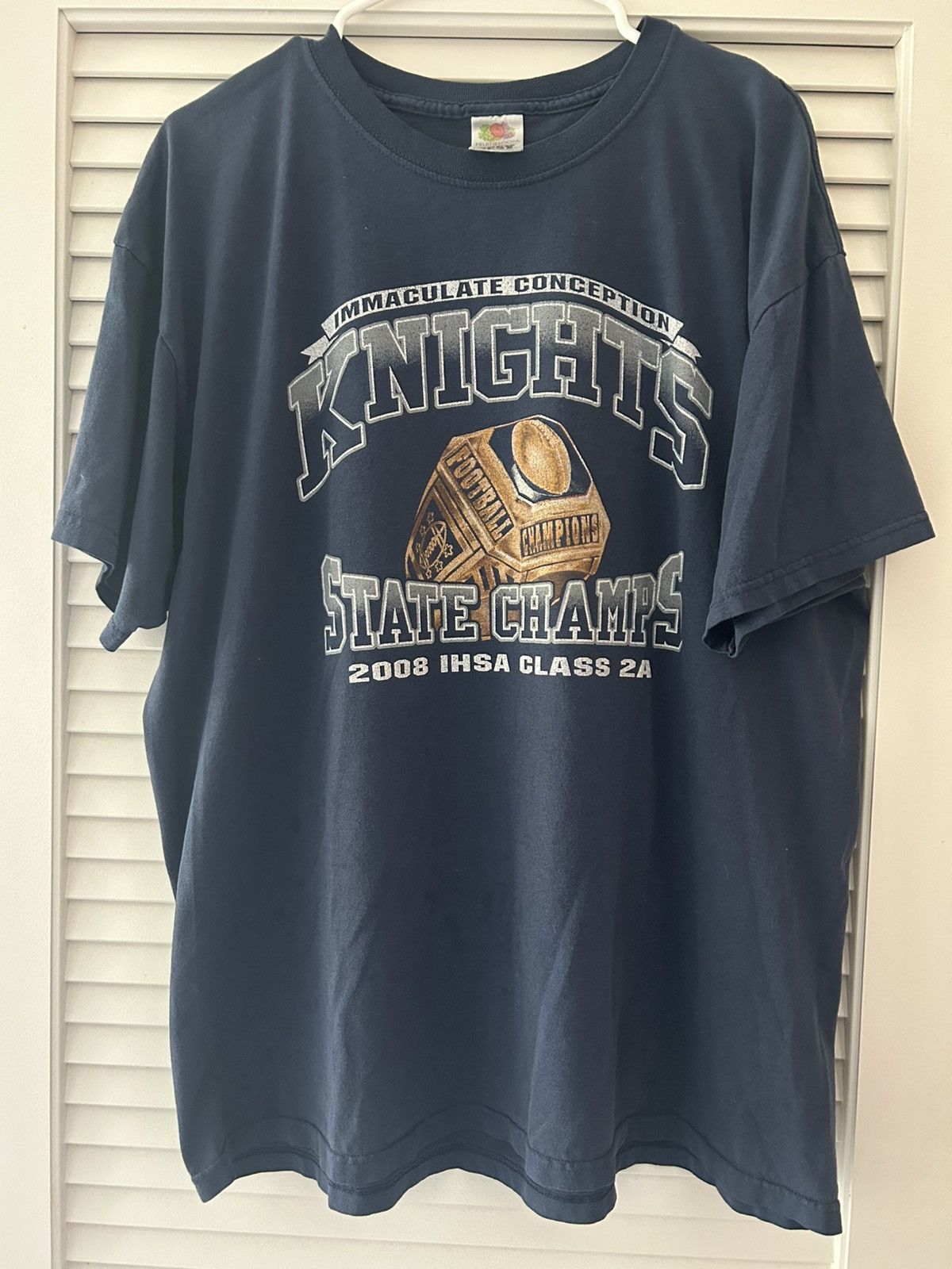 Fruit Of The Loom 2008 champions graphic tee Size US XL / EU 56 / 4 - 1 Thumbnail