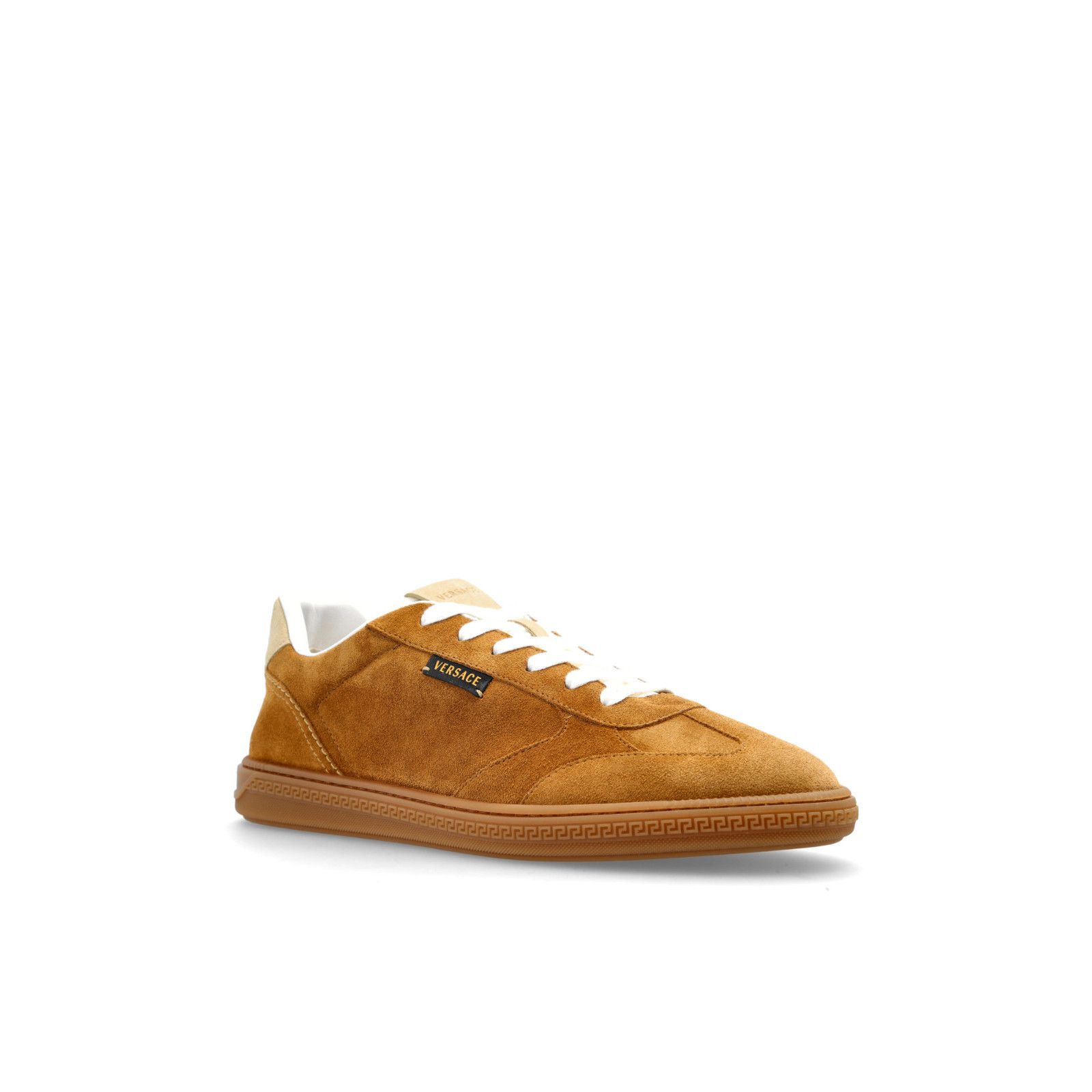Versace VERSACE Greca Brown Sneakers New And Authentic (Men's size:U Size US 9.5 / EU 42-43 - 2 Thumbnail