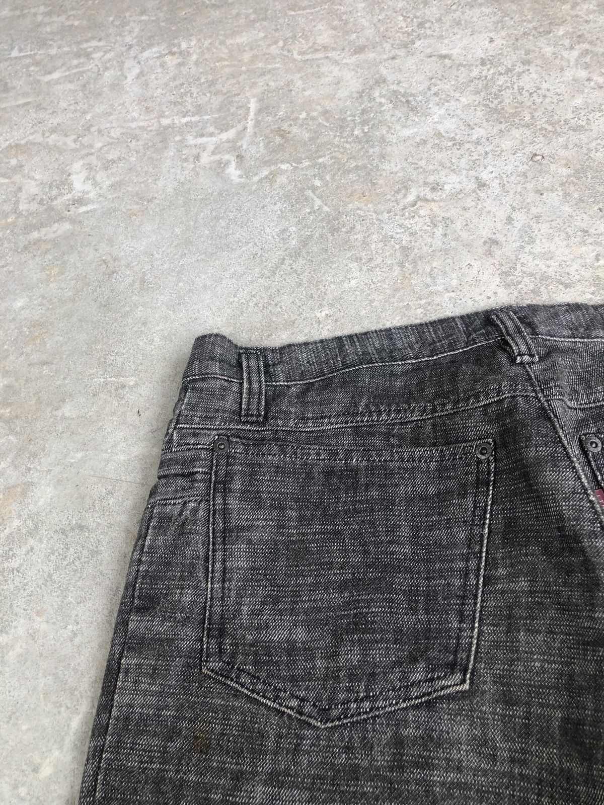 If Six Was Nine Japanese L7 Real Flared Jeans Distressed Jeans Size US 33 - 18 Thumbnail