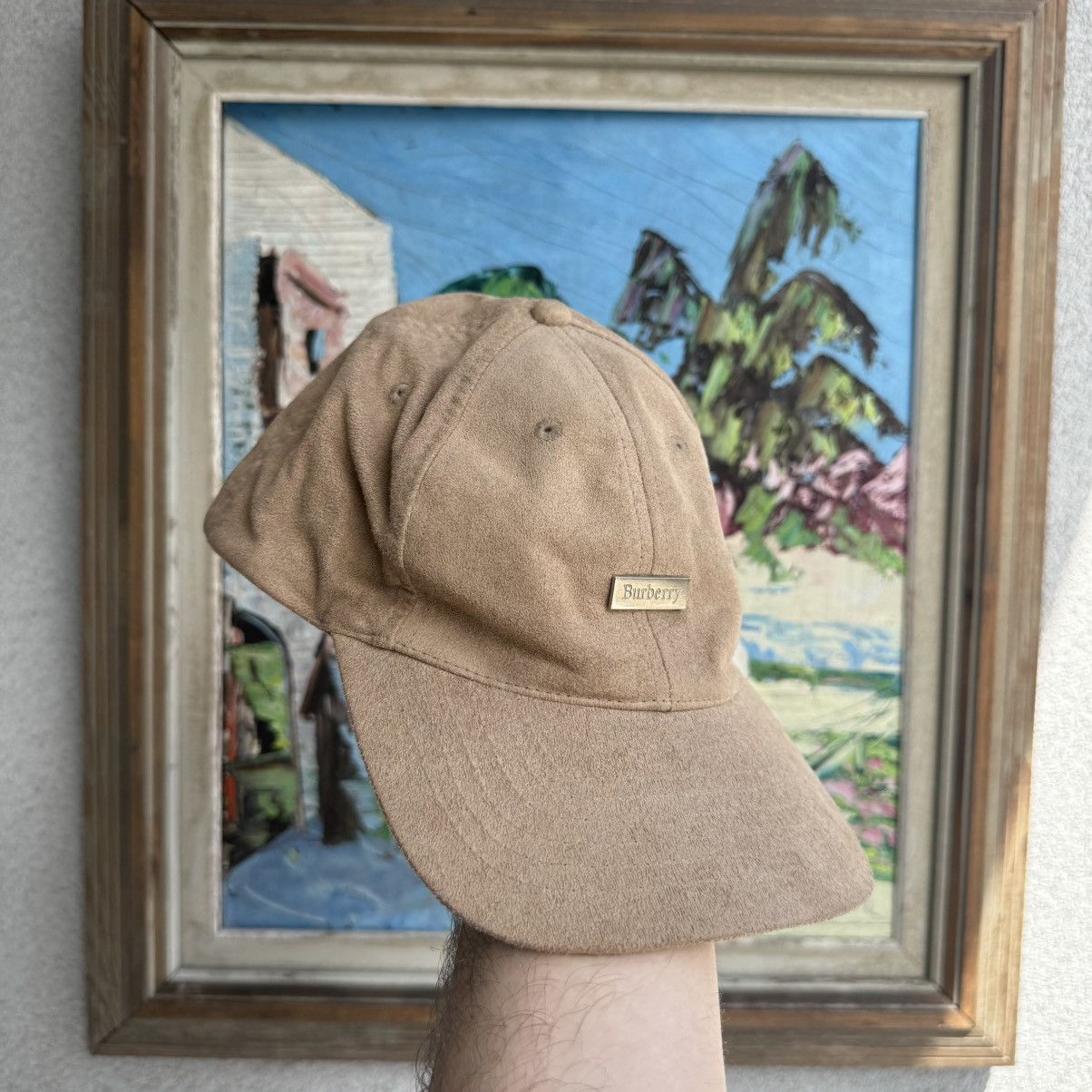 Vintage Burberry Nova Check Golf Visor Burberry × Vintage OFFER!?? BURBERRY VISOR CAP NOVA CHECK  main image 4