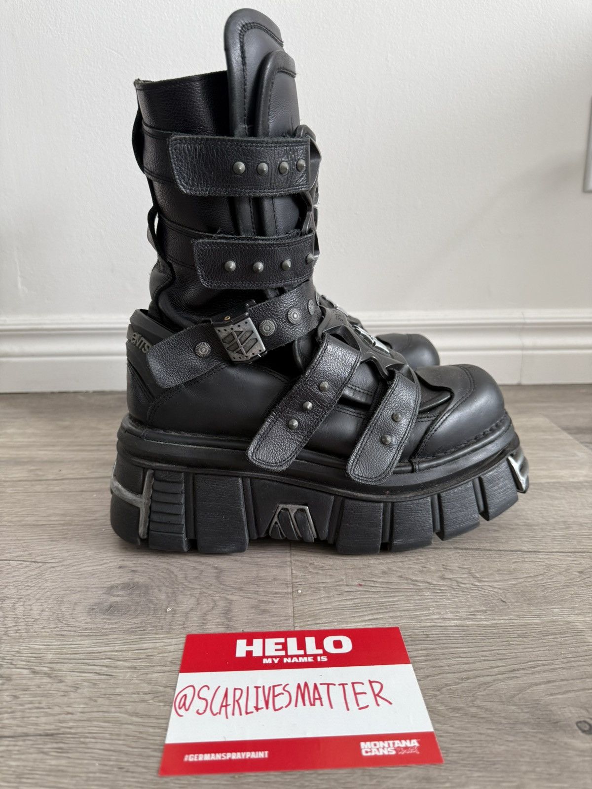 New Rock × Vetements Vetements x New Rock Gamer boots Size US 9 / EU 42 - 2 Thumbnail