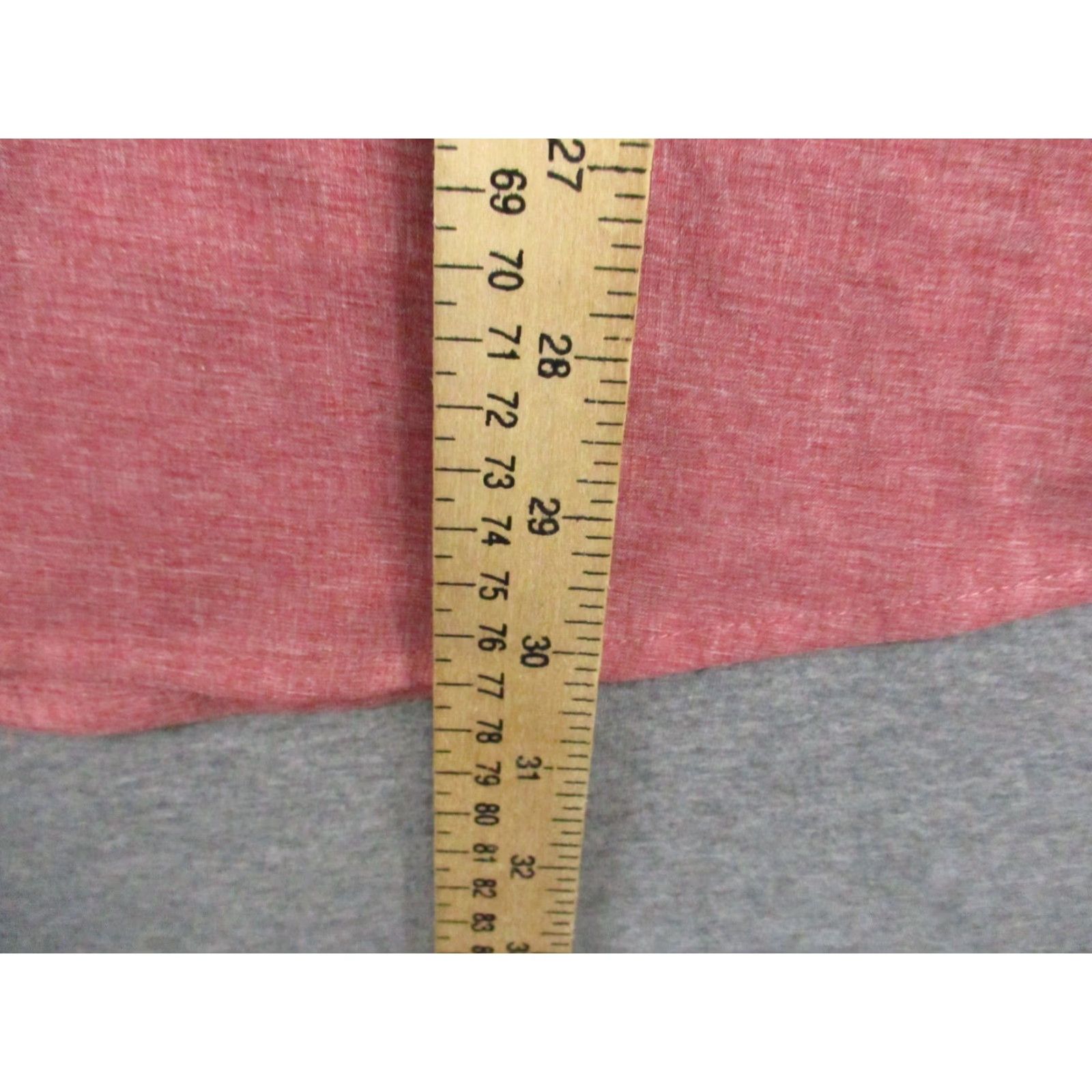 Wrangler Wrangler ATG Shirt Mens Large Red Short Sleeve Pockets Western Plaid Button-Up Casual Workwear Size US L / EU 52-54 / 3 - 7 Thumbnail