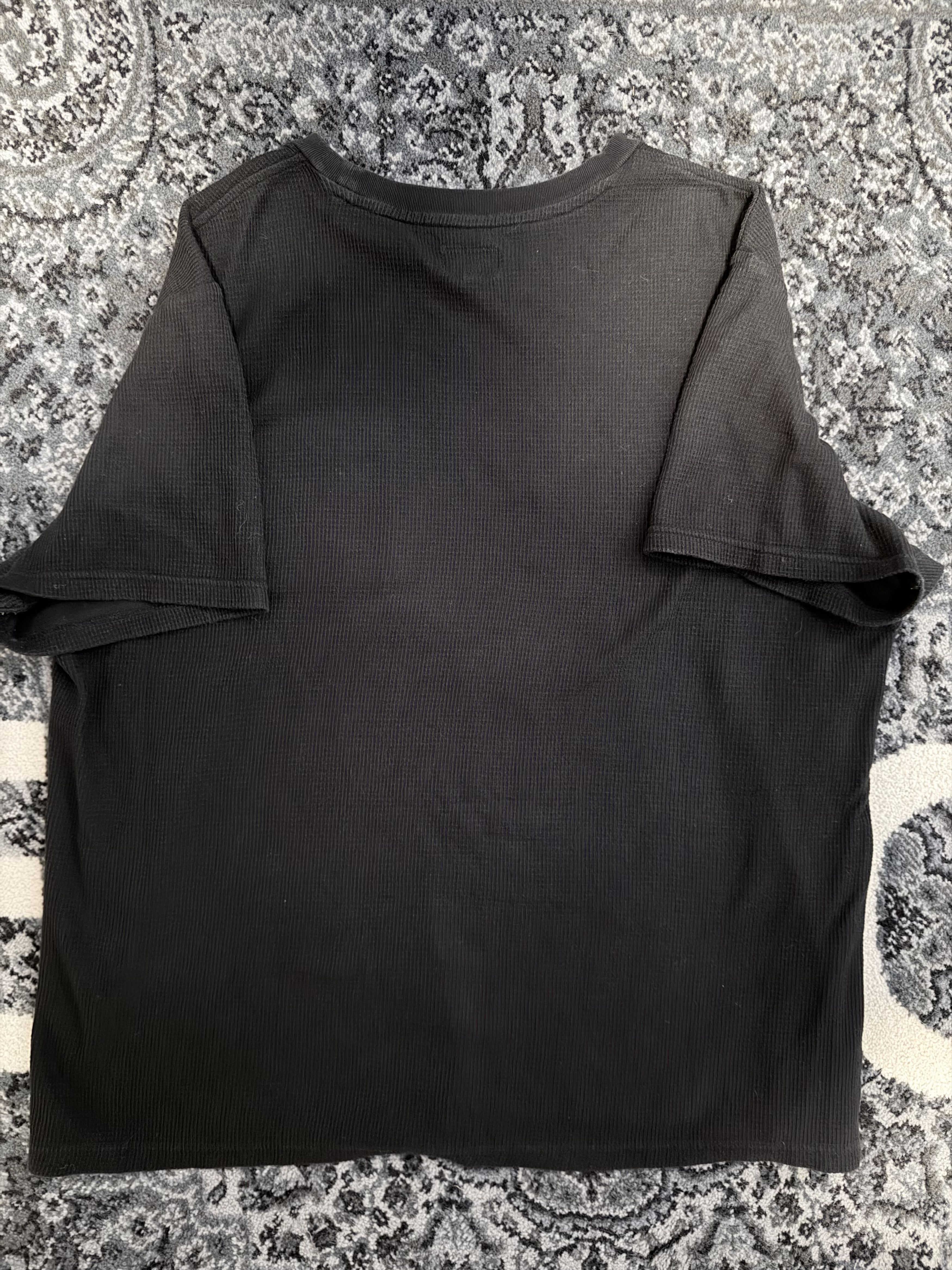 Supreme Supreme Waffle Pocket Tee "Black" Colorway Size Large | FW19 Size US L / EU 52-54 / 3 - 2 Thumbnail