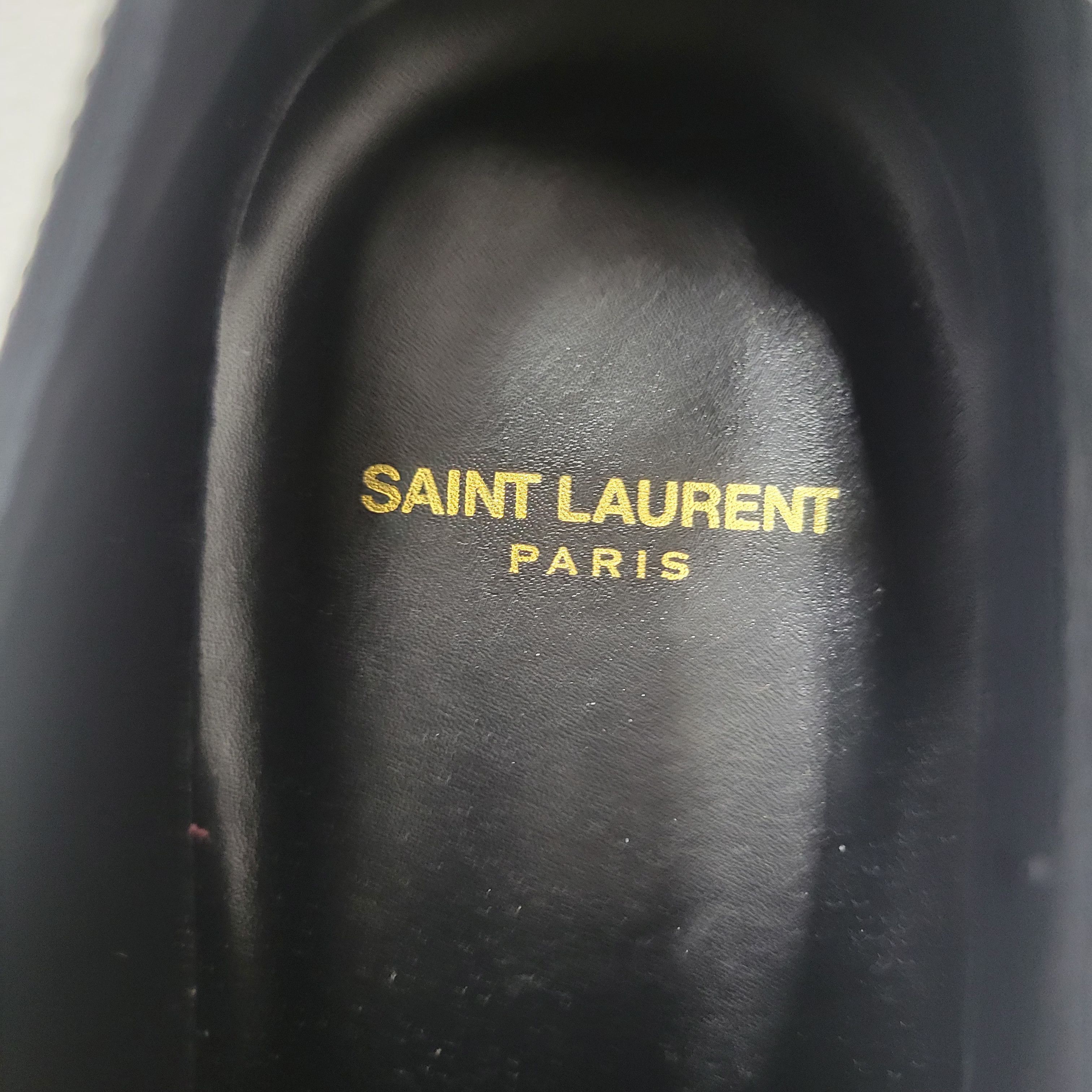 Saint Laurent Paris Saint Laurent Paris Anthony Patent-Leather Monk Strap Shoes Size US 9.5 / EU 42-43 - 12 Thumbnail