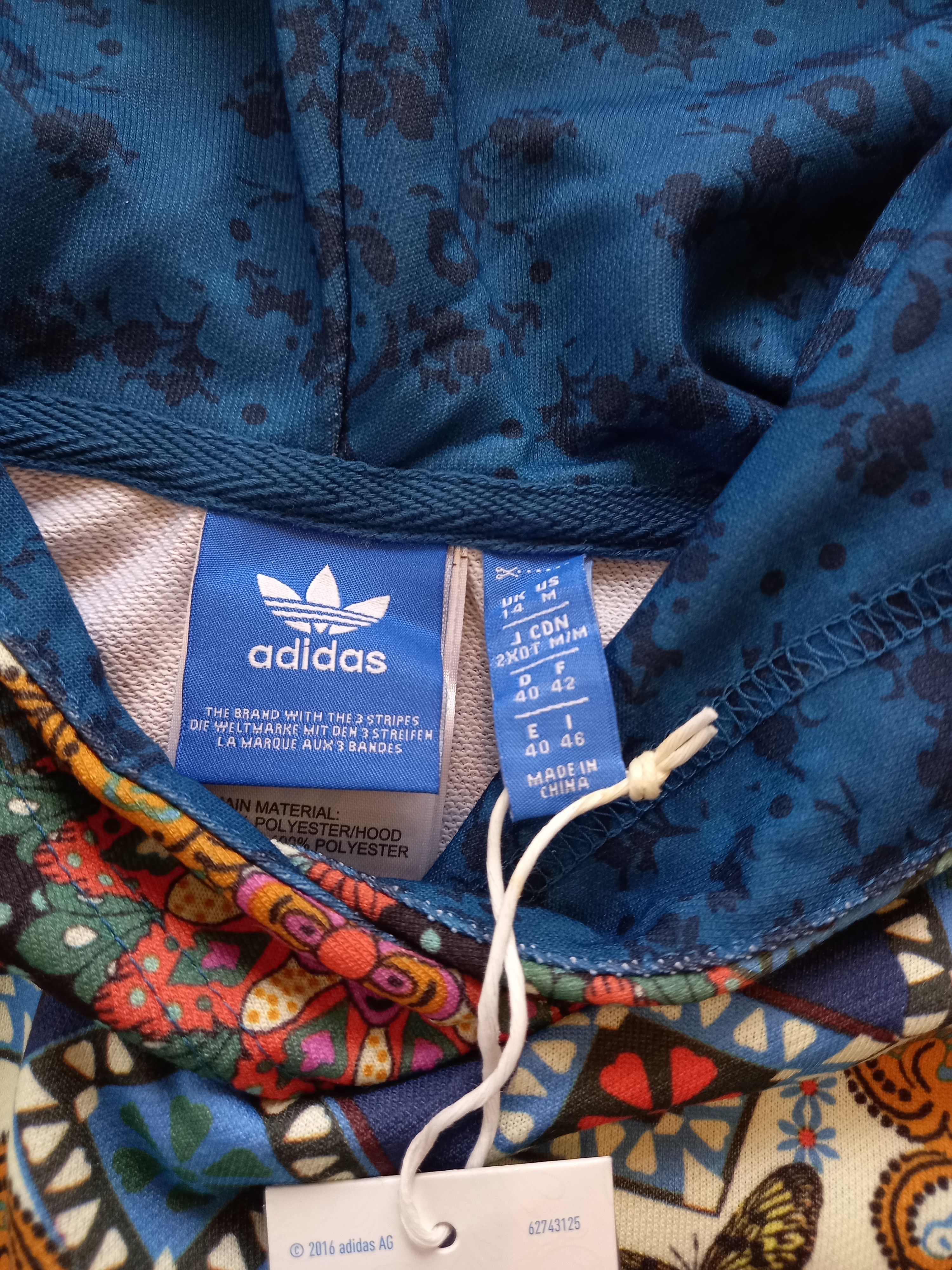 Adidas Adidas Originals Farm Borbomix Сropped Hoodie M BR5140 Size M / US 6-8 / IT 42-44 - 5 Thumbnail