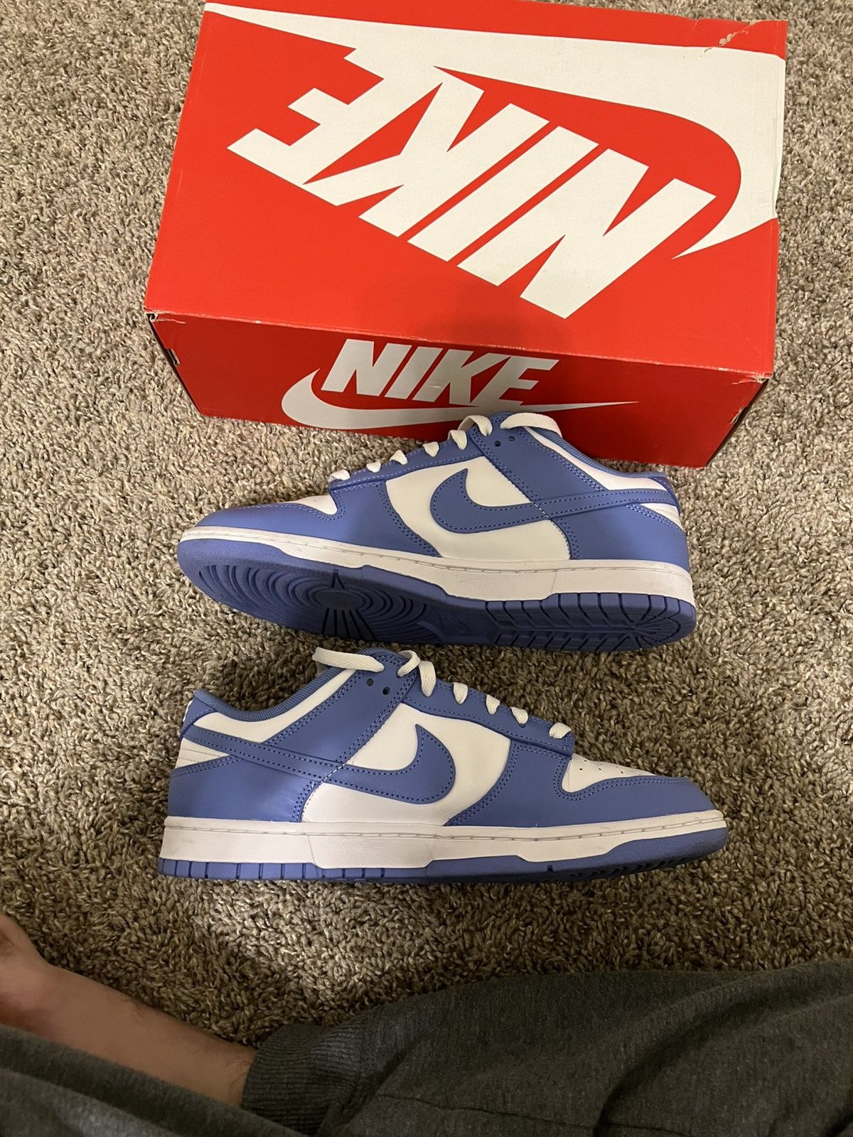 Nike Nike Dunk Low Polar Blue Size US 11 / EU 44 - 4 Thumbnail
