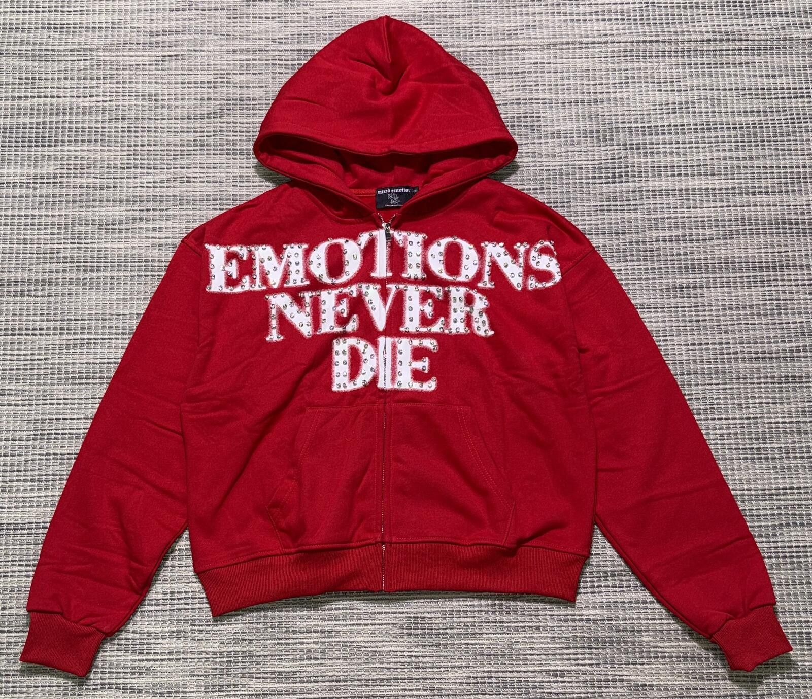 Other Mixed Emotions Red 'END' Rhinestone Zip Size US XXL / EU 58 / 5 - 1 Thumbnail