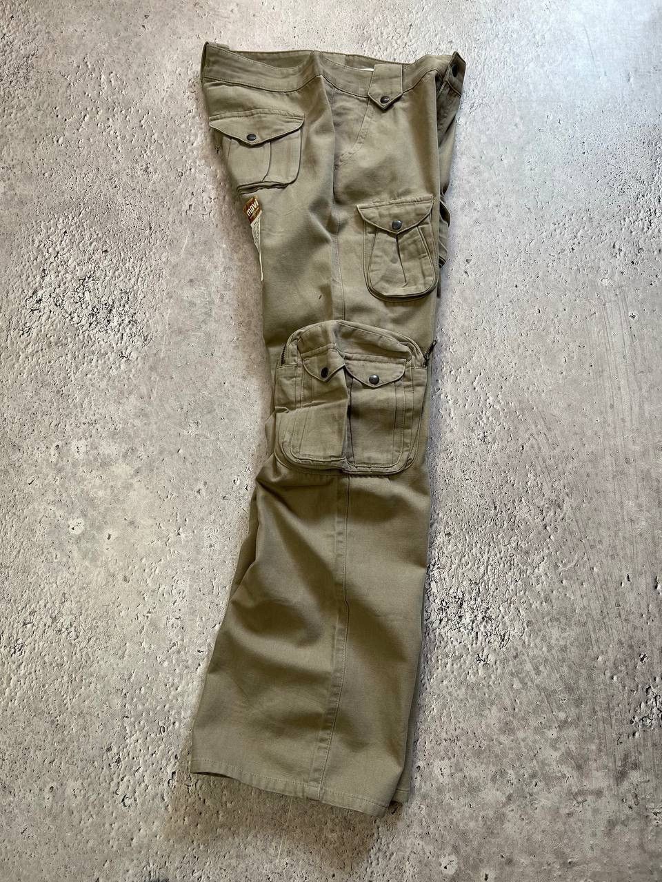14th Addiction × Japanese Brand × Le Grande Bleu (L.G.B.) Junya Watanabe G Star Style Raw Bondage GOA Cargo Pants Size US 29 - 12 Thumbnail
