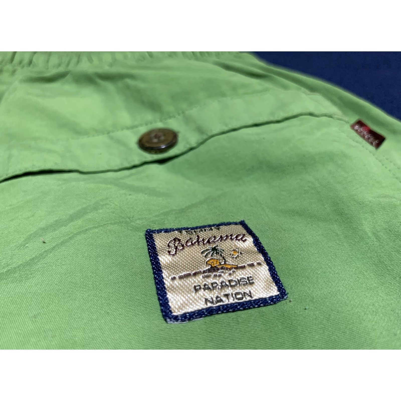 Tommy Bahama VINTAGE Tommy Bahama Men's Swim Trunks M Regular Blue Green Floral Hawaiian Lined Trunks Size US 31 - 3 Thumbnail