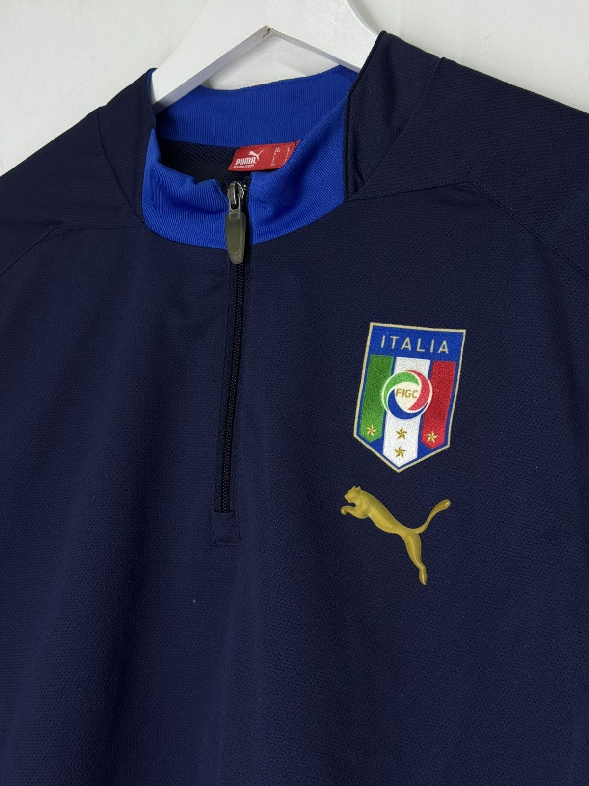 Puma Puma Italy 1/4 Zip Drill Top World Cup Size US L / EU 52-54 / 3 - 5 Thumbnail