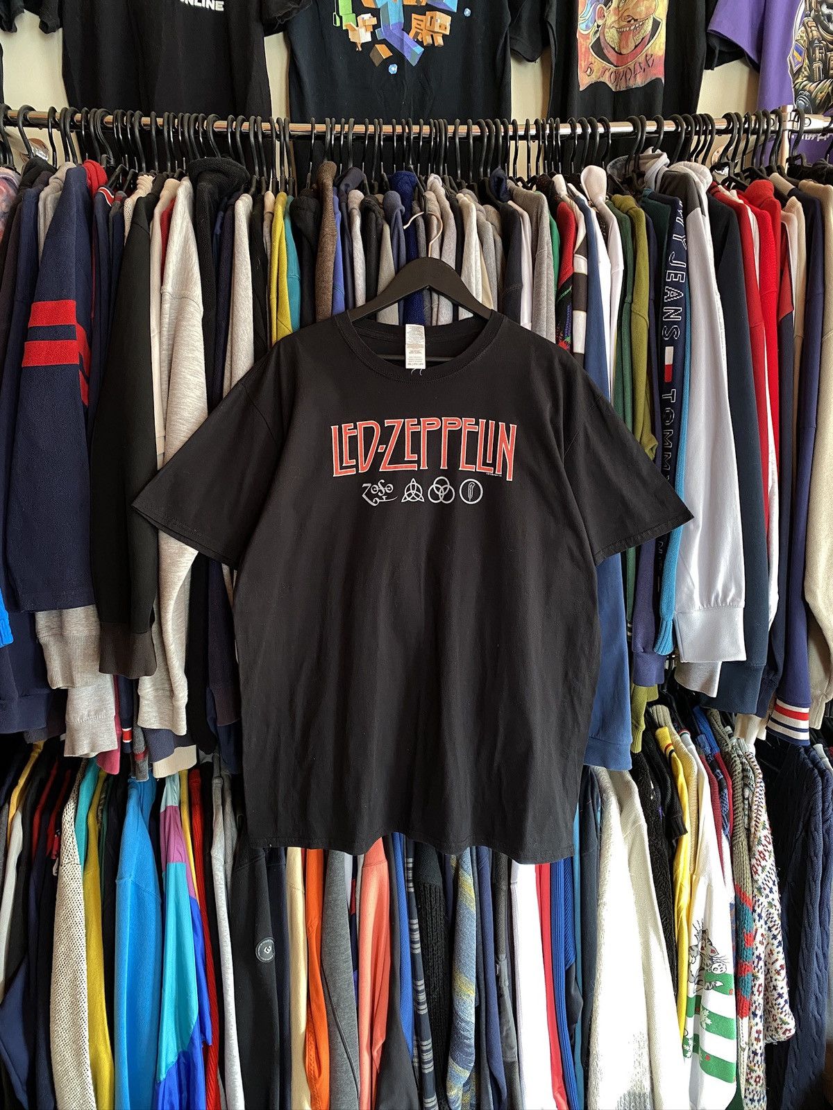 Band Tees VINTAGE LED ZEPPELIN BAGGY T-shirt Size US XXL / EU 58 / 5 - 1 Thumbnail